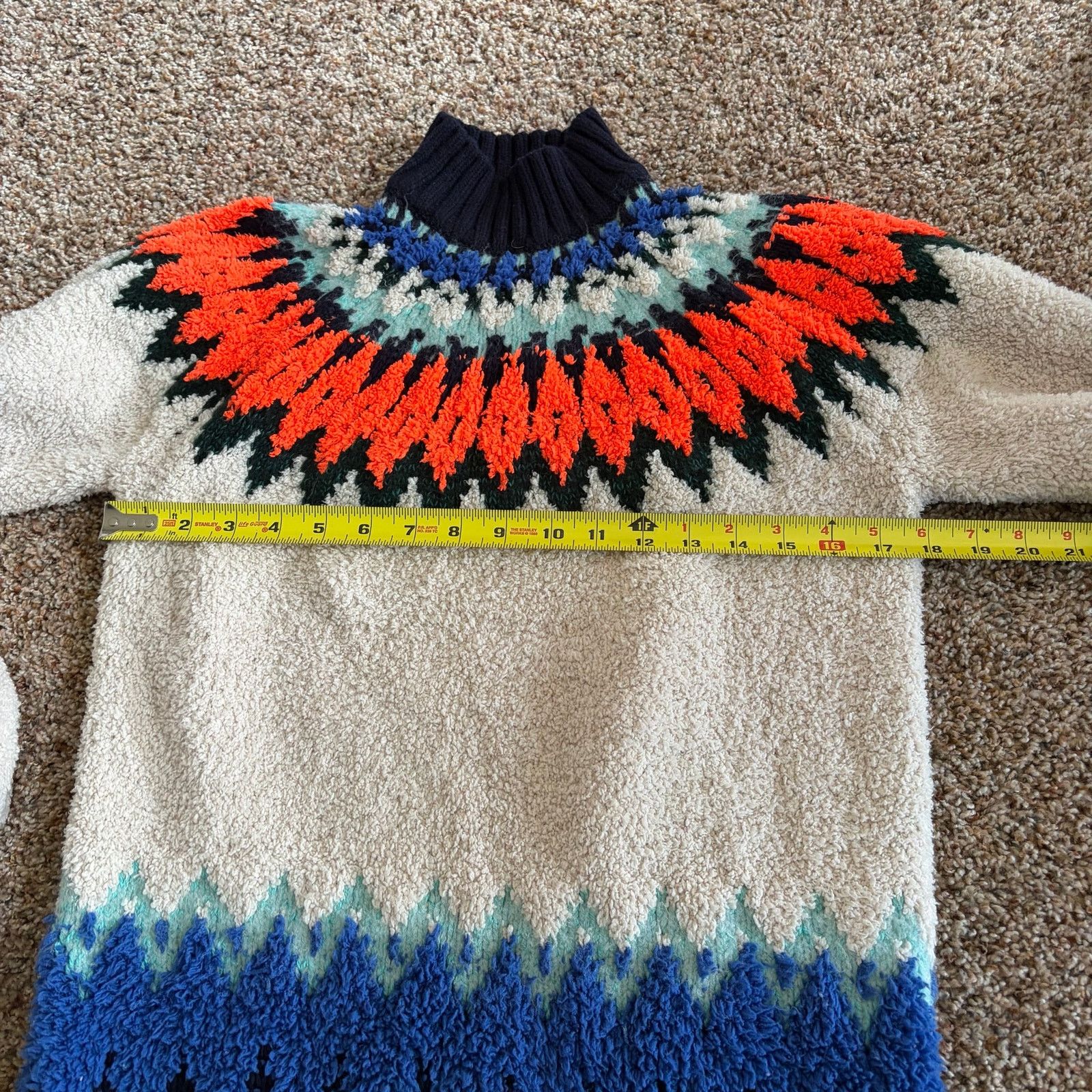 Anthropologie Anthropologie Pilcro Women’s Fair Isle Sweater Nordic XS Size XS / US 0-2 / IT 36-38 - 7 Thumbnail