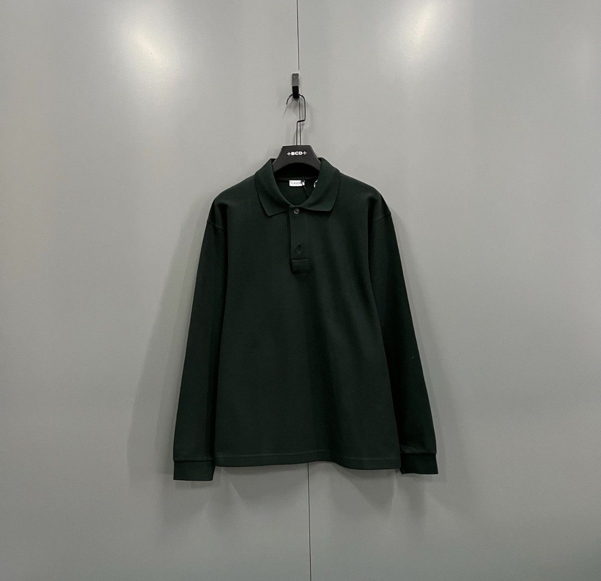 Burberry Burberry Dark Green Knight Long Sleeve Polo Shirt J41 Size US M / EU 48-50 / 2 - 1 Thumbnail