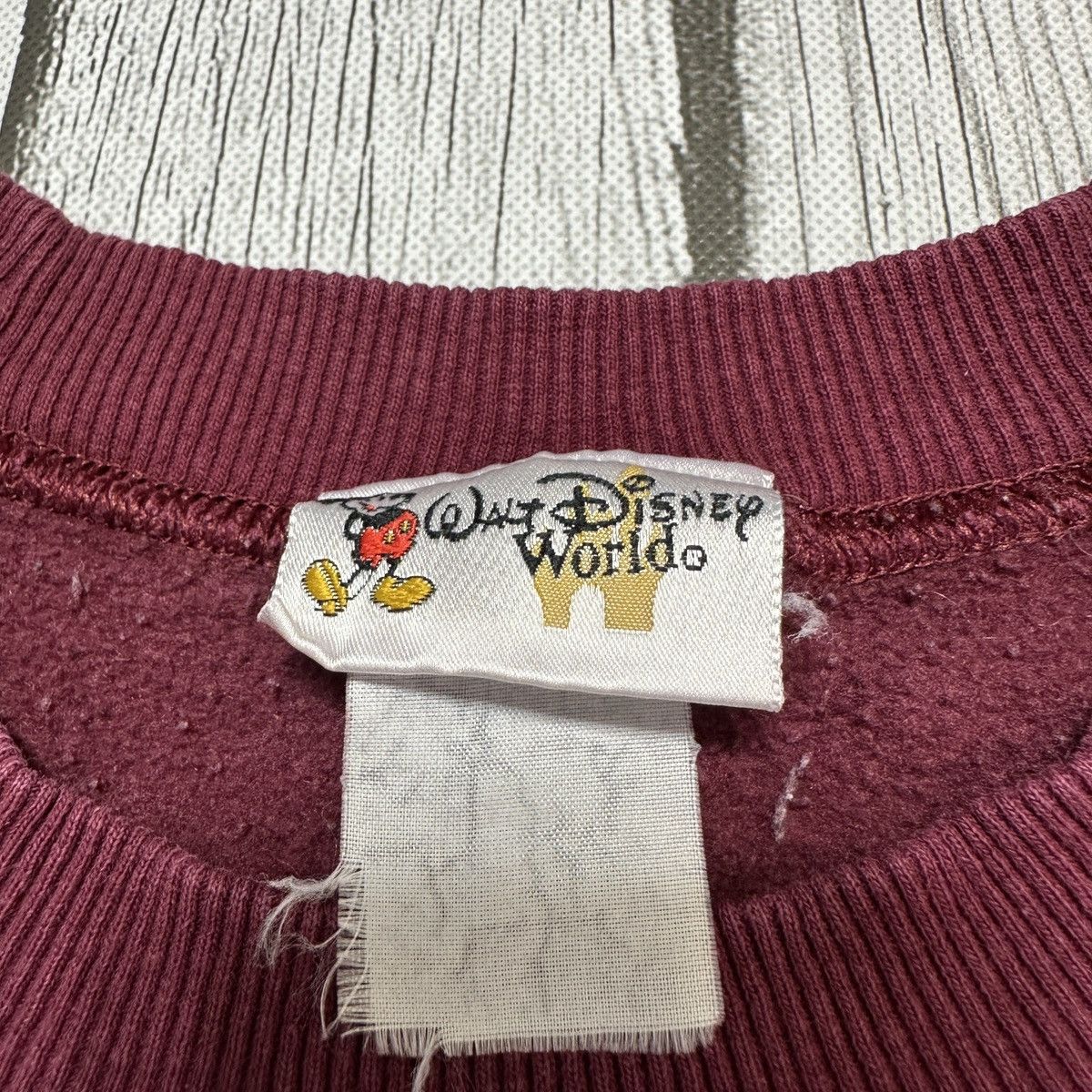 Disney × Mickey Mouse × Vintage Vintage Disney World sweatshirt Size US XL / EU 56 / 4 - 4 Thumbnail