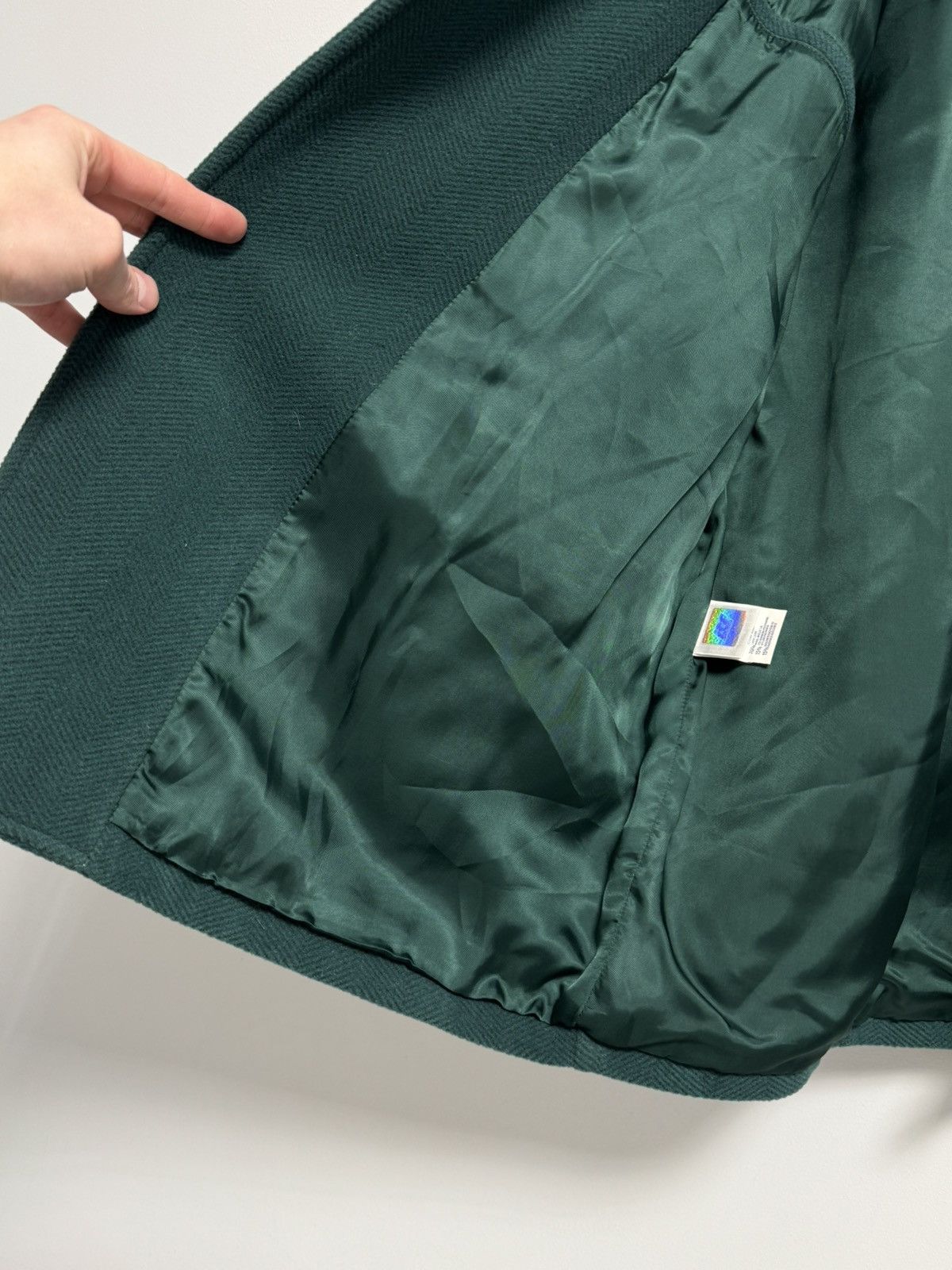 Versace Versace Coat Men’s Green Wool Luxury Coats Size US L / EU 52-54 / 3 - 13 Thumbnail