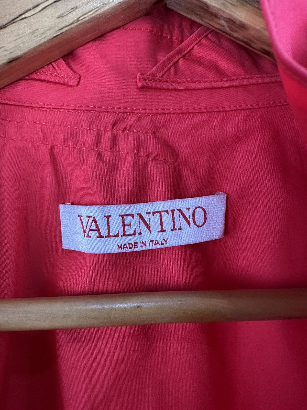 Valentino Valentino - Floral Appliqué- Poplin Cotton Oversized shirt Size XS / US 0-2 / IT 36-38 - 14 Thumbnail