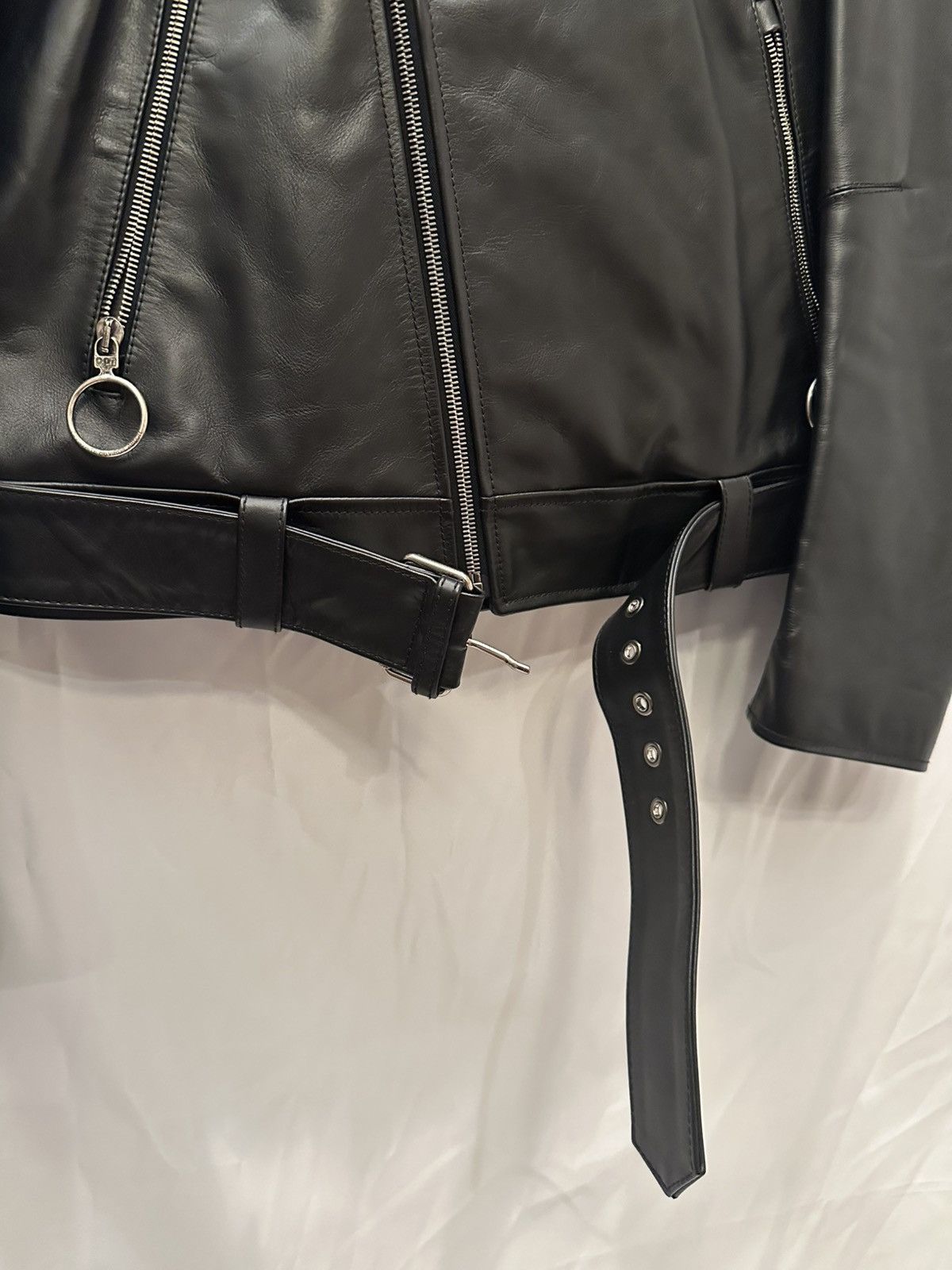Off-White OFF-WHITE Leather Jacket Size US M / EU 48-50 / 2 - 2 Thumbnail