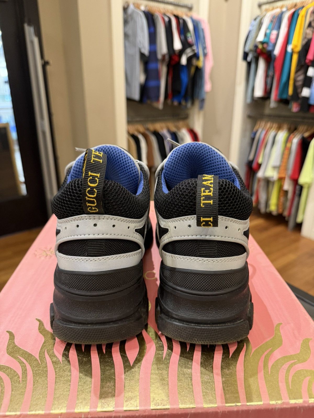 Gucci Gucci Flashtreck Sneaker - Grey Reflective Size US 6 / EU 39 - 6 Thumbnail