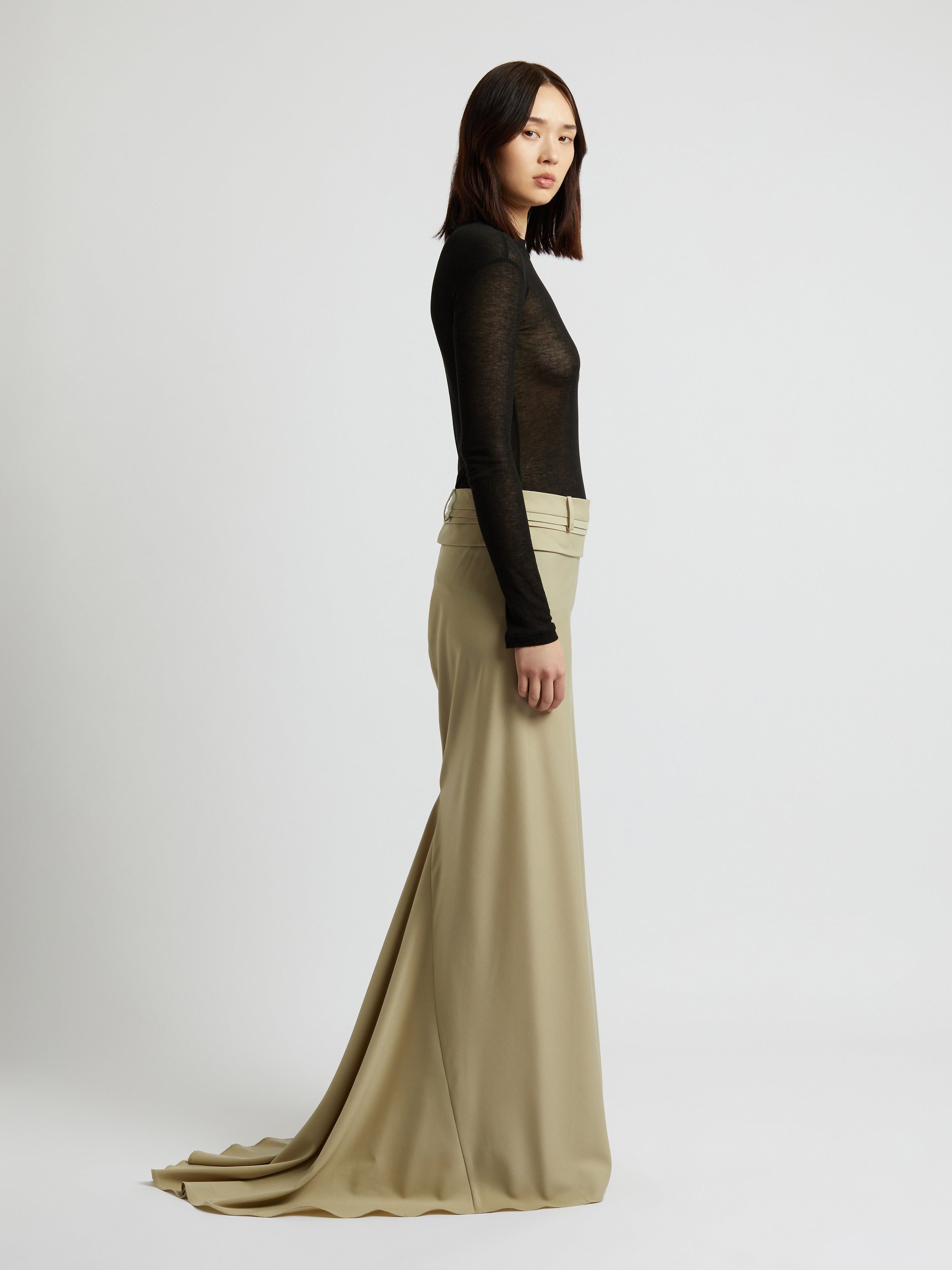 Christopher Esber Belted Cummerbund Skirt Size 28" / US 6 / IT 42 - 4 Thumbnail