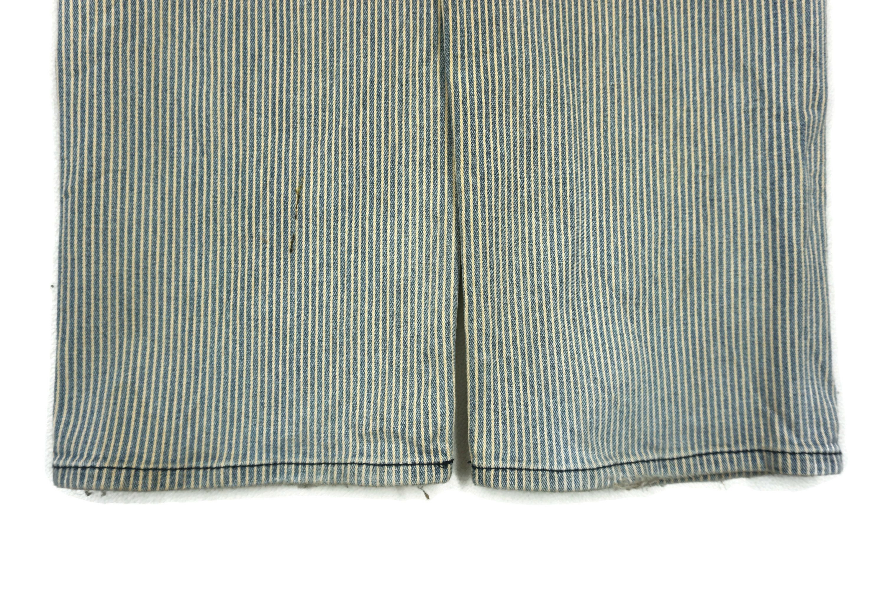 Japanese Brand BC Factory Jeans Size W33xL33 Hickory Dungarees Denim Size US 32 / EU 48 - 10 Thumbnail