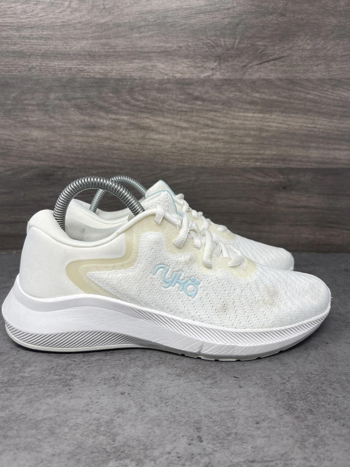 Sonia Rykiel Ryka Flourish Walking Shoes Womens Size 7 White Sneakers Size US 7 / IT 37 - 5 Thumbnail