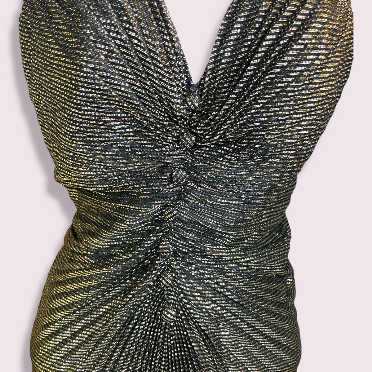 Vintage 70s New Leaf By Samir Dress Size XS / US 0-2 / IT 36-38 - 4 Thumbnail