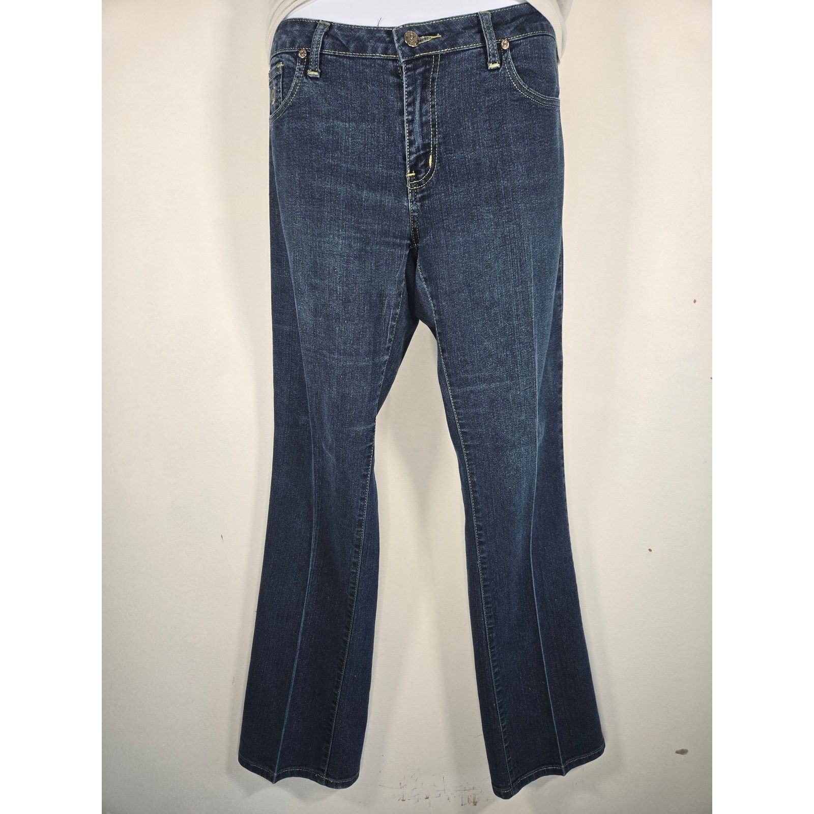 Other Vintage Y2K Old Skool Boot Cut Jeans Size 11/12 Size 34" / US 12 / IT 48 - 2 Thumbnail