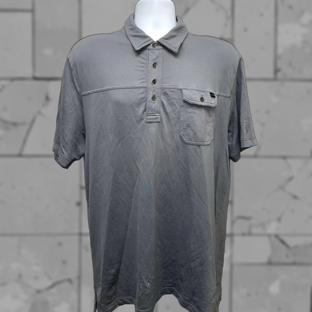 Vintage Travis Matthew Grey Golf Polo Mens L Blue Golf Polo Mens L Size US L / EU 52-54 / 3 - 1 Thumbnail