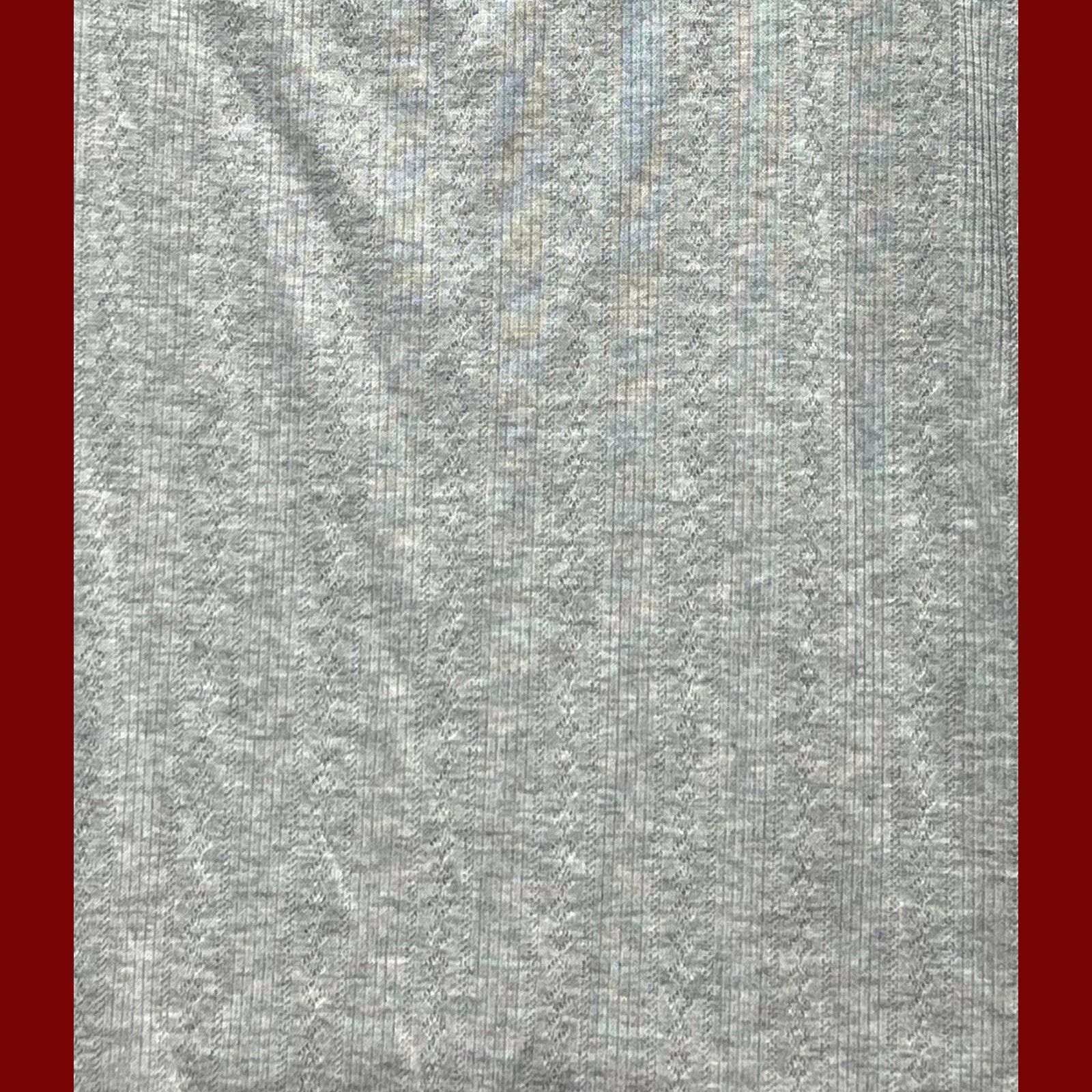 Other Wild Fable - Women's Long Sleeve Pointelle T-Shirt - Gray - Size XXL / US 16-18 / IT 52-54 - 11 Thumbnail