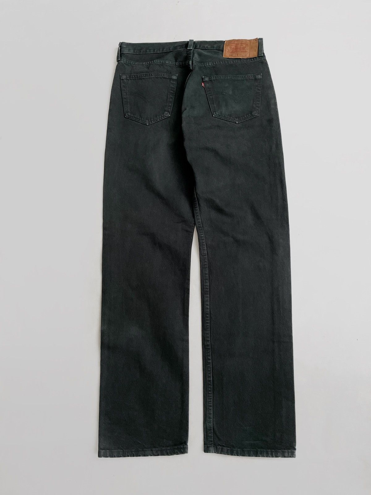 Levi's Vintage Clothing Vintage Levi’s 501 Dark green denim pants Made in USA Size US 34 / EU 50 - 1 Thumbnail