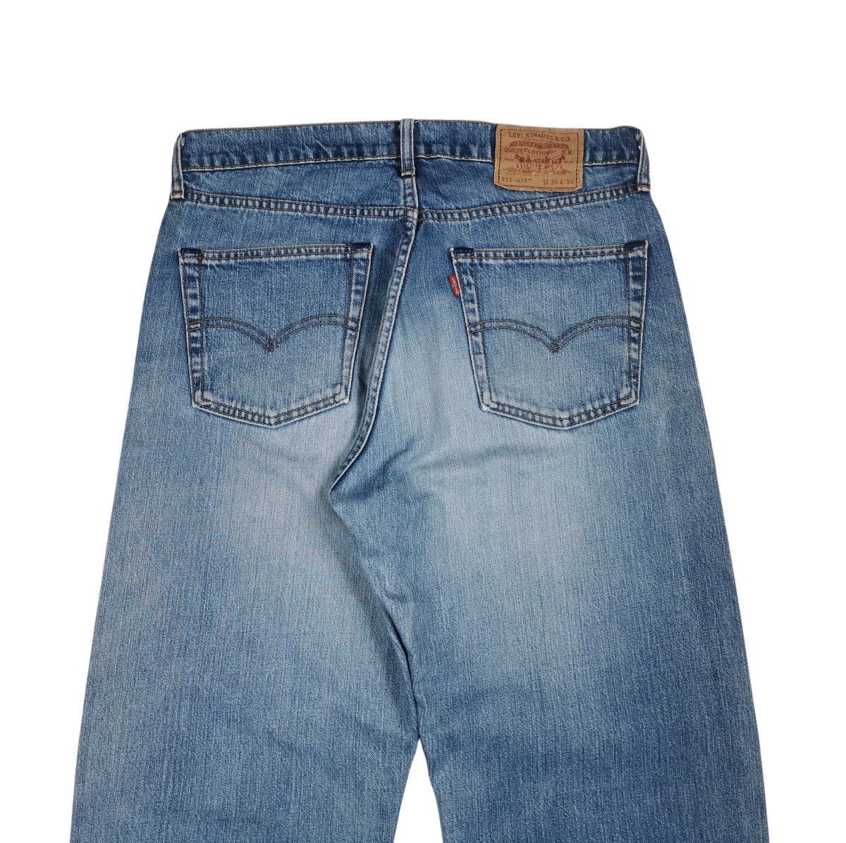 Levi's Vintage Levis 512-0217 Distressed Denim Jeans Size US 33 - 3 Thumbnail