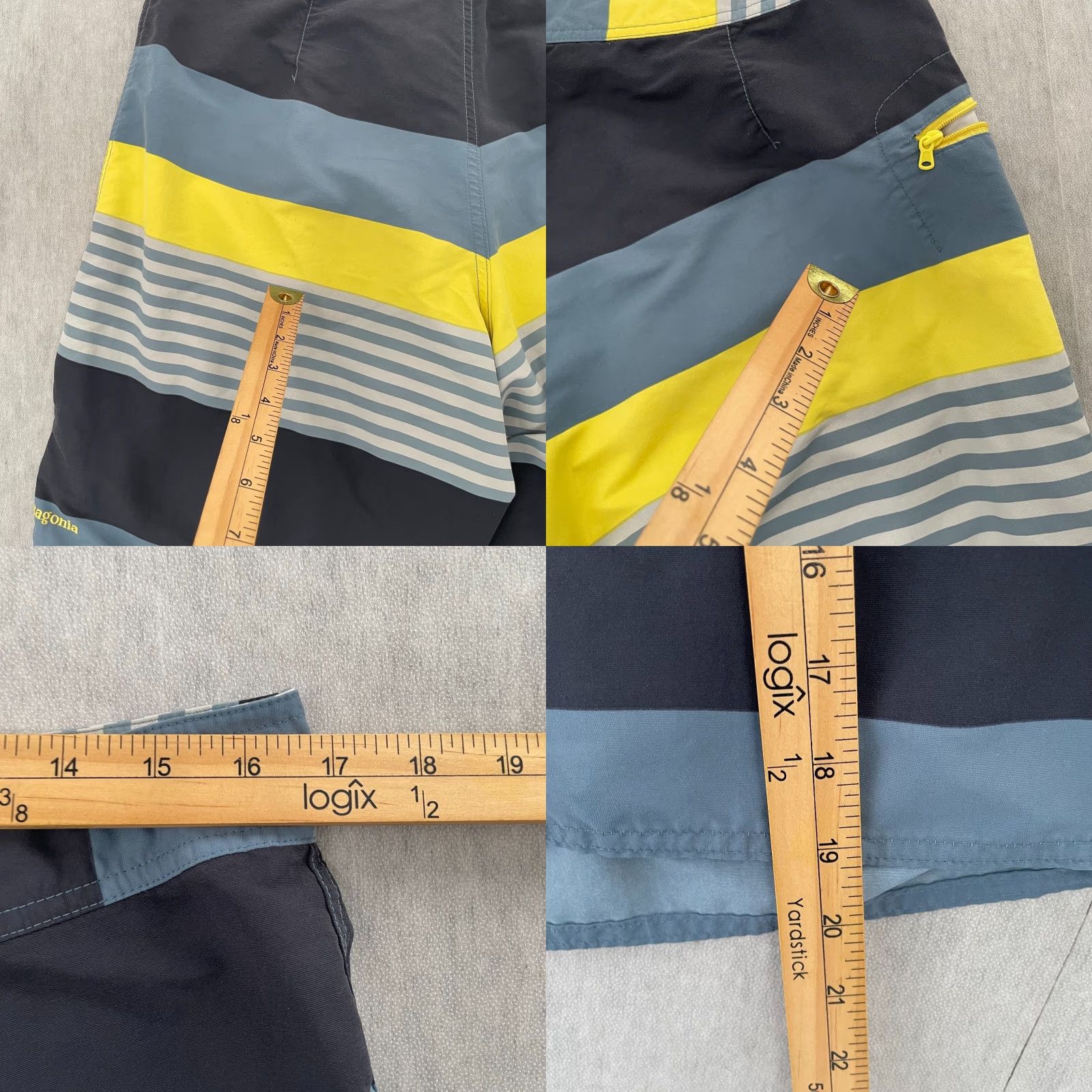 Patagonia Patagonia Shorts Adult 34 Blue Swim Trunks Lightweight Board Outdoors Logo Mens Size US 34 / EU 50 - 8 Thumbnail