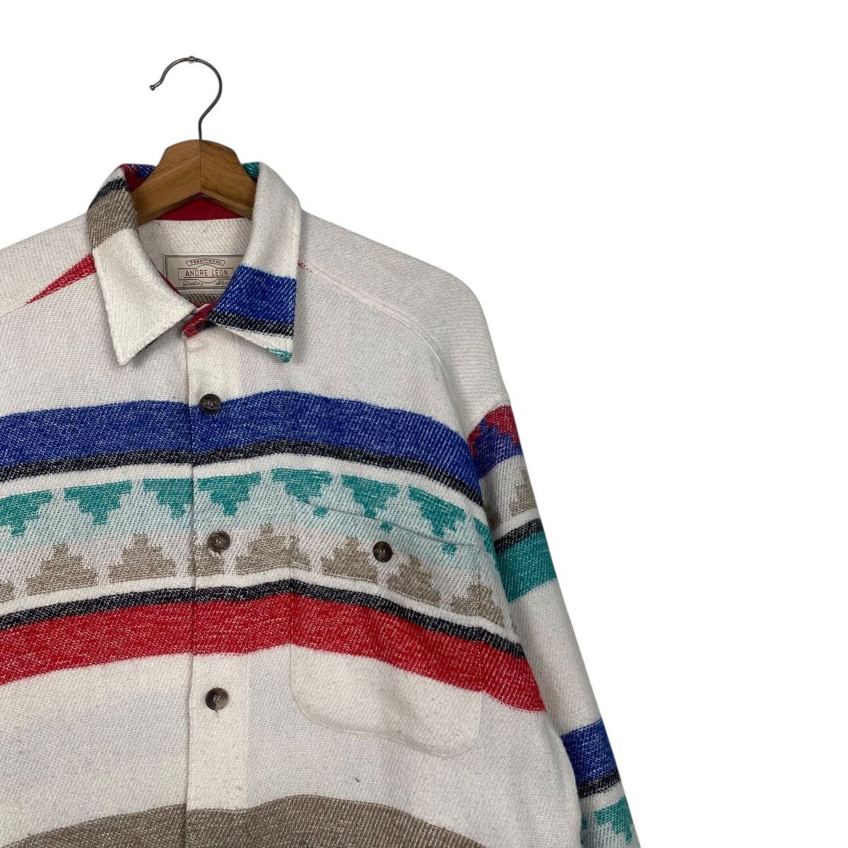 Japanese Brand × Native Andre Leon native pattern shirt Size US M / EU 48-50 / 2 - 5 Thumbnail
