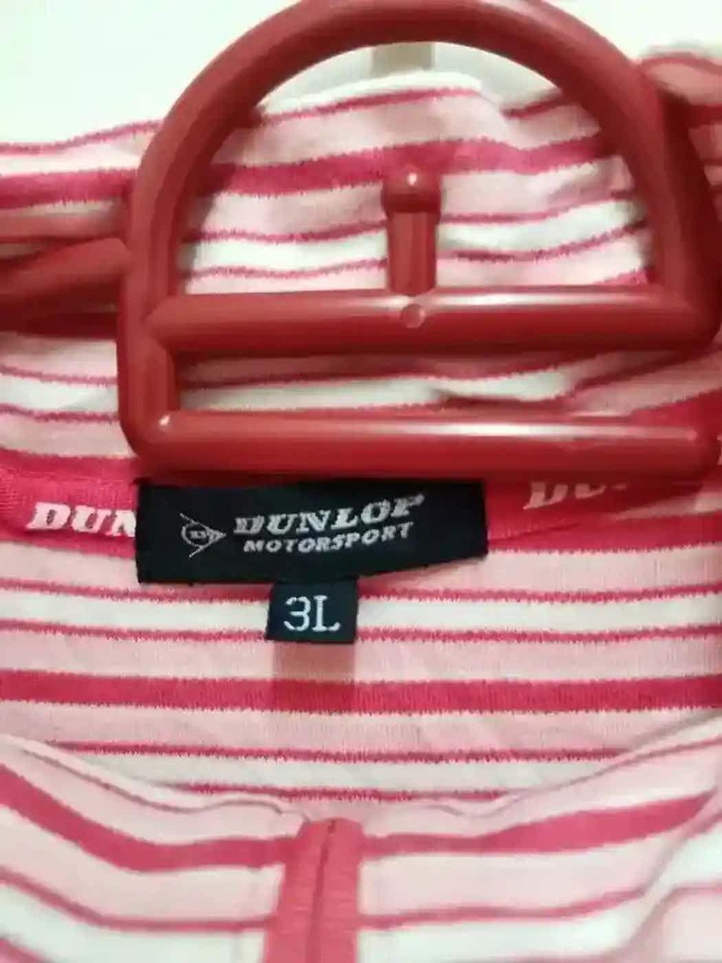 Dunlop Vintage Dunlod Motosport Zipper Stripe Sweatshirt Size US M / EU 48-50 / 2 - 5 Thumbnail