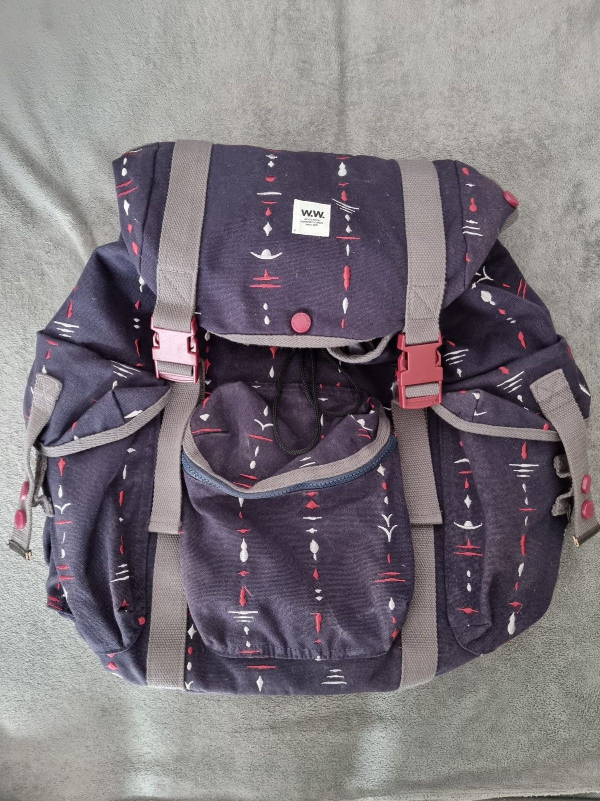 Wood Wood Wood Wood Mills cotton backpack Size ONE SIZE - 1 Thumbnail
