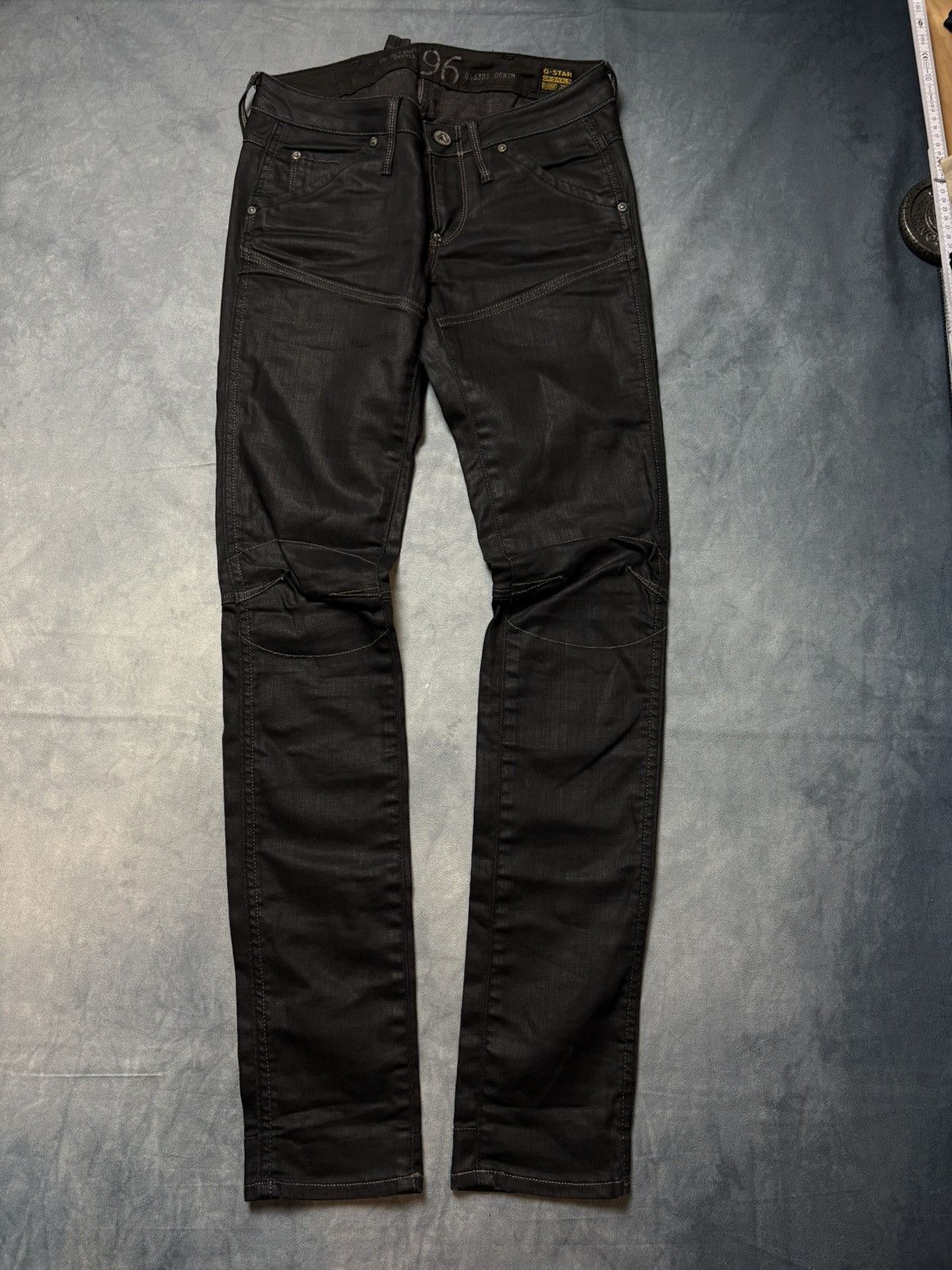Designer × G-Star × Vintage G-Star RAW Slim Fit Jeans W26 L34 – Black Utility Pocket Size 26" / US 2 / IT 38 - 5 Thumbnail