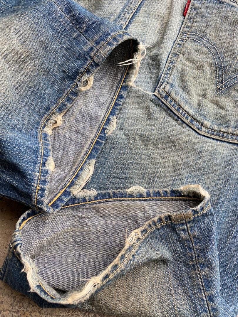 Levi's Levi's Distessed Denim Short Pants Size US 32 / EU 48 - 10 Thumbnail