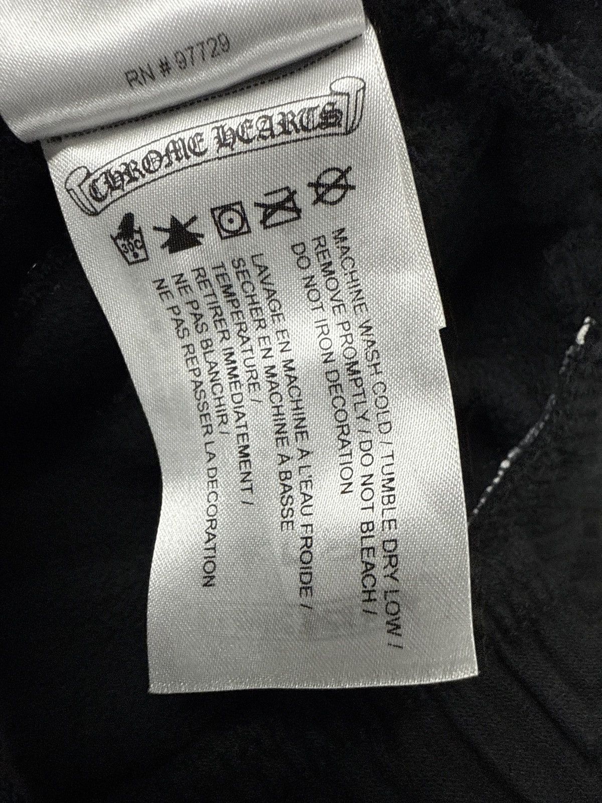 Chrome Hearts CHROME HEARTS HORSESHOE SWEATPANTS BLACK BLUE Size US 32 / EU 48 - 8 Thumbnail