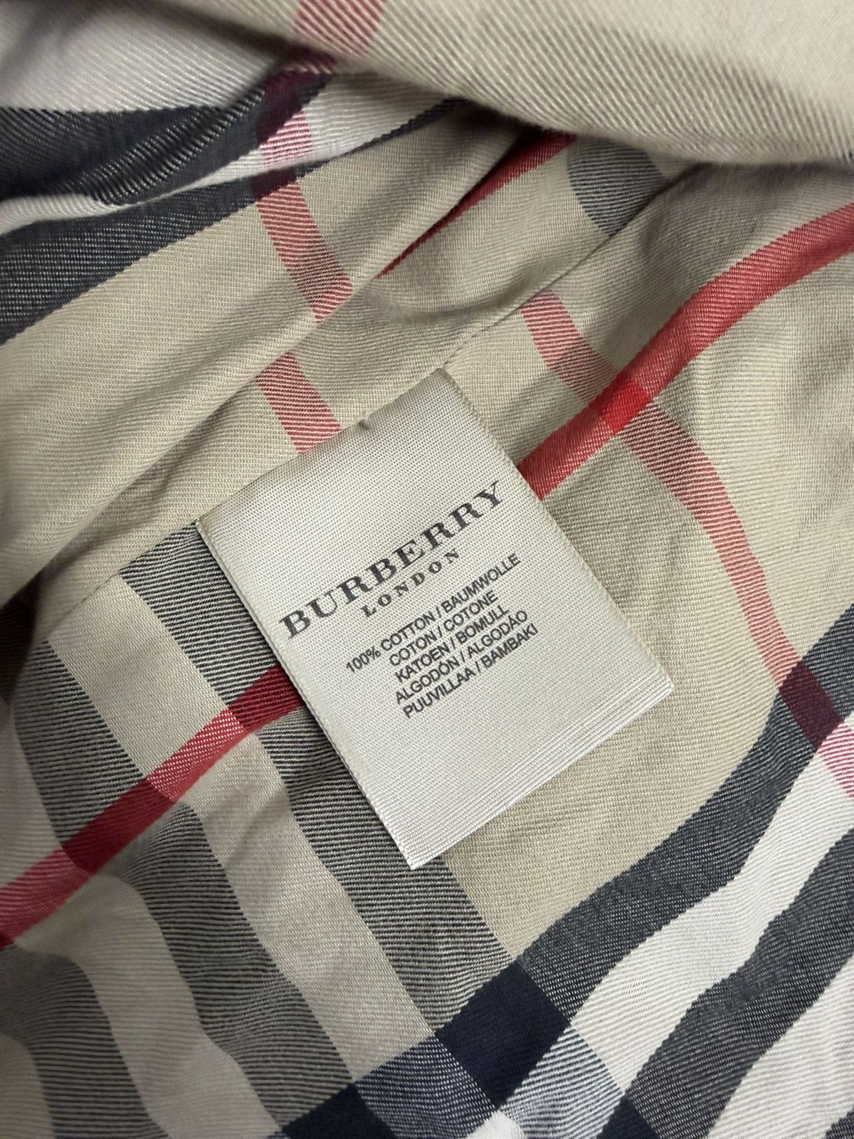 Burberry Burberry London Nova Check Trench Coat Size US M / EU 48-50 / 2 - 12 Thumbnail