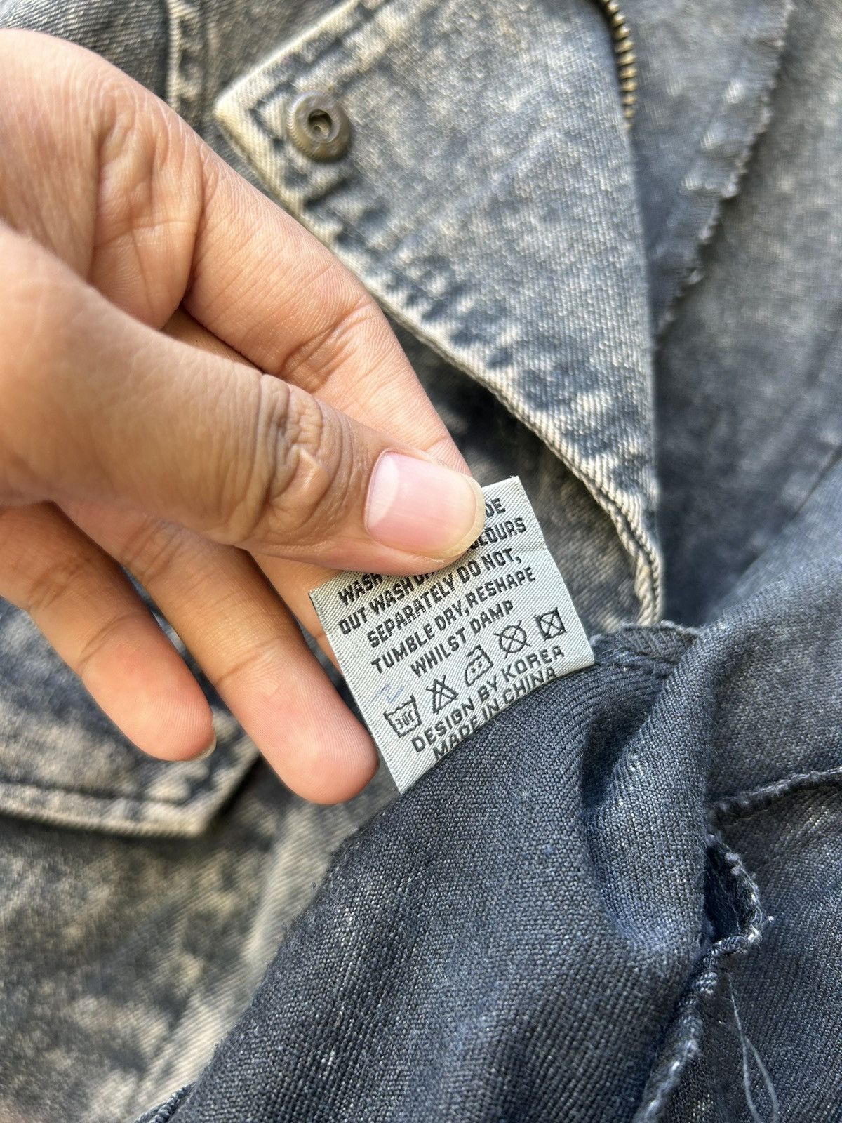 If Six Was Nine × Japanese Brand × Le Grande Bleu (L.G.B.) 💸BINDINGOFFER💸MixMatch black denim multizip style Ifsix lgb Size US S / EU 44-46 / 1 - 11 Thumbnail