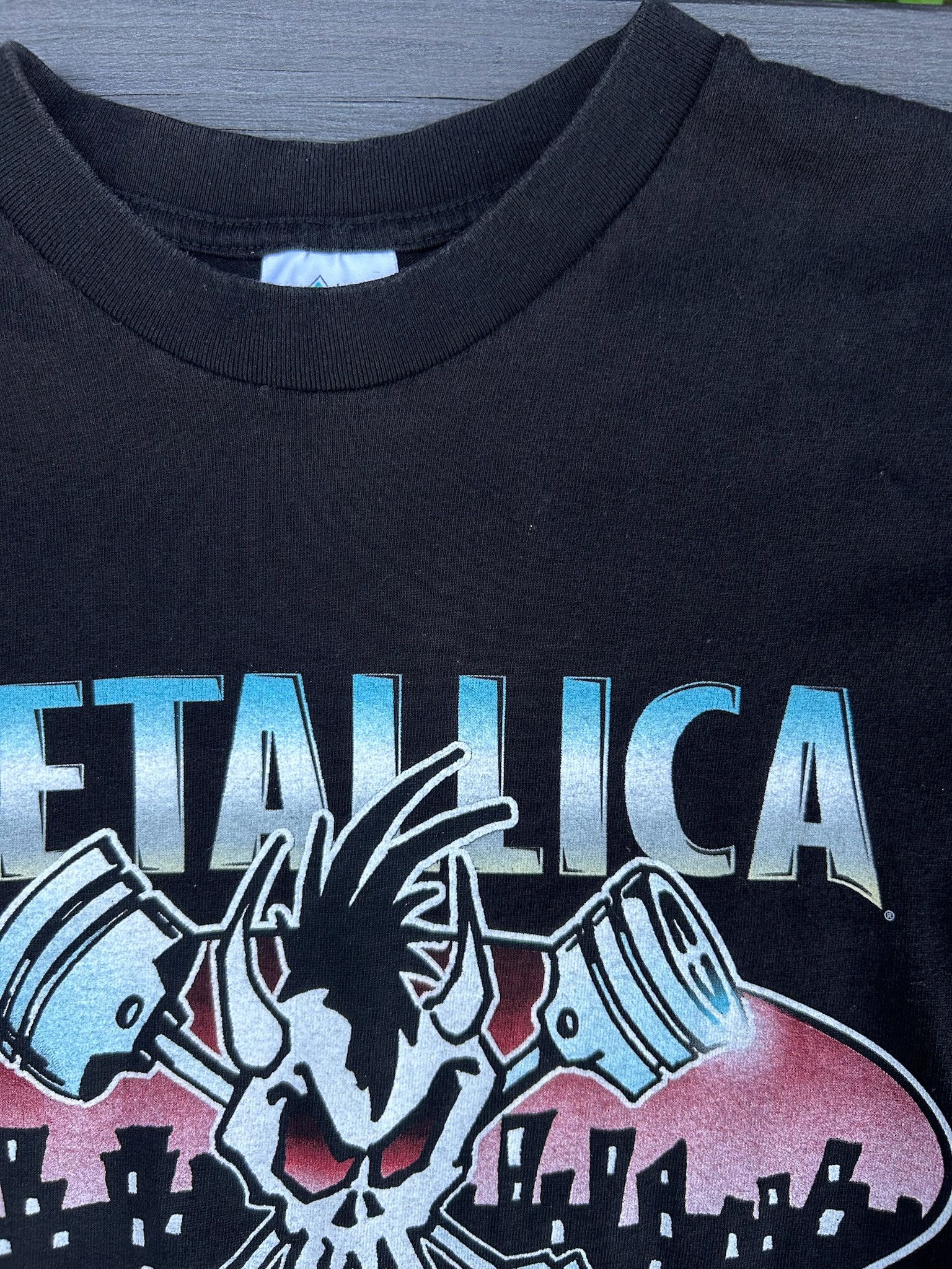 Band Tees × Vintage Vintage 1999 Metallica Motor City Millennium Tour T-shirt Size US L / EU 52-54 / 3 - 13 Thumbnail
