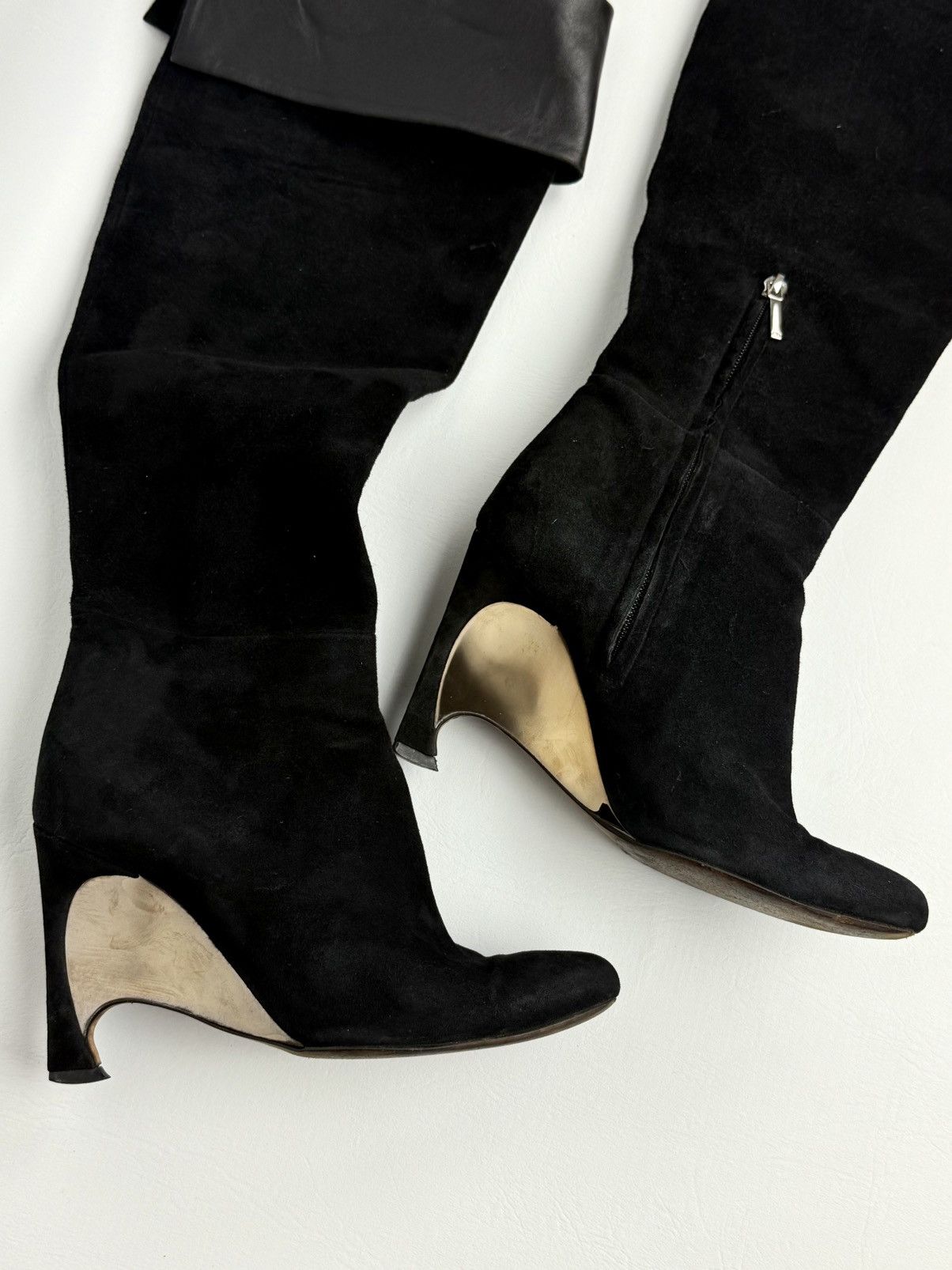 Dior Dior - Raf Simons - AW/2014 - Mirror - Runway - Wedge Boots Size US 6.5 / IT 36.5 - 7 Thumbnail