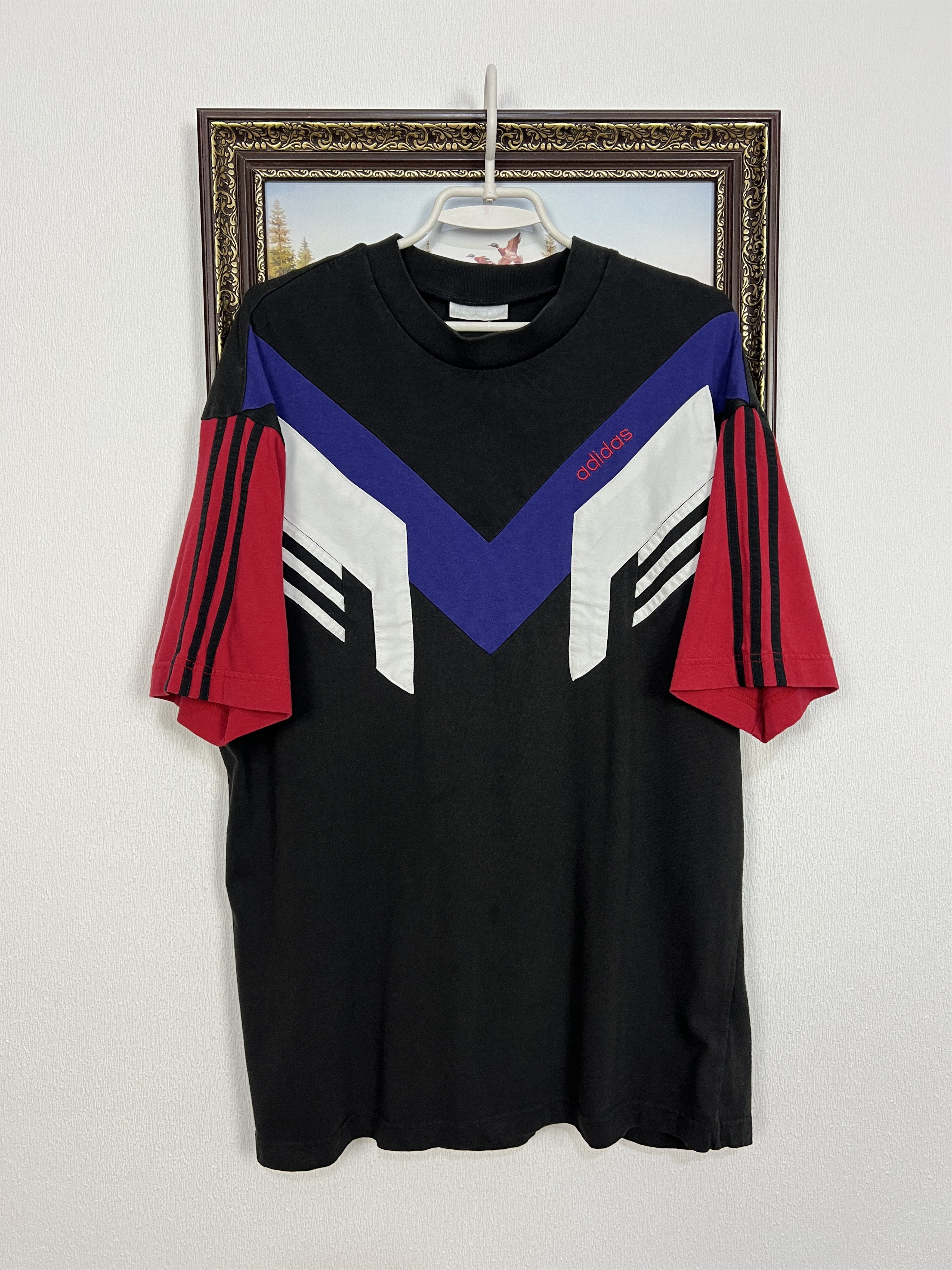 Adidas Vintage 90's Football Train Shirt Soccer Jersey Rare Trikot Size US L / EU 52-54 / 3 - 1 Thumbnail