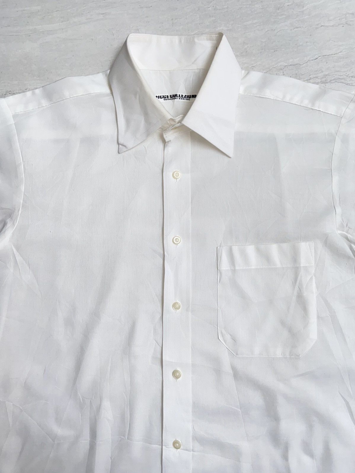 Issey Miyake × Japanese Brand × Yoshiyuki Konishi YOSHIYUKI KONISHI White Shirt Size US S / EU 44-46 / 1 - 8 Thumbnail