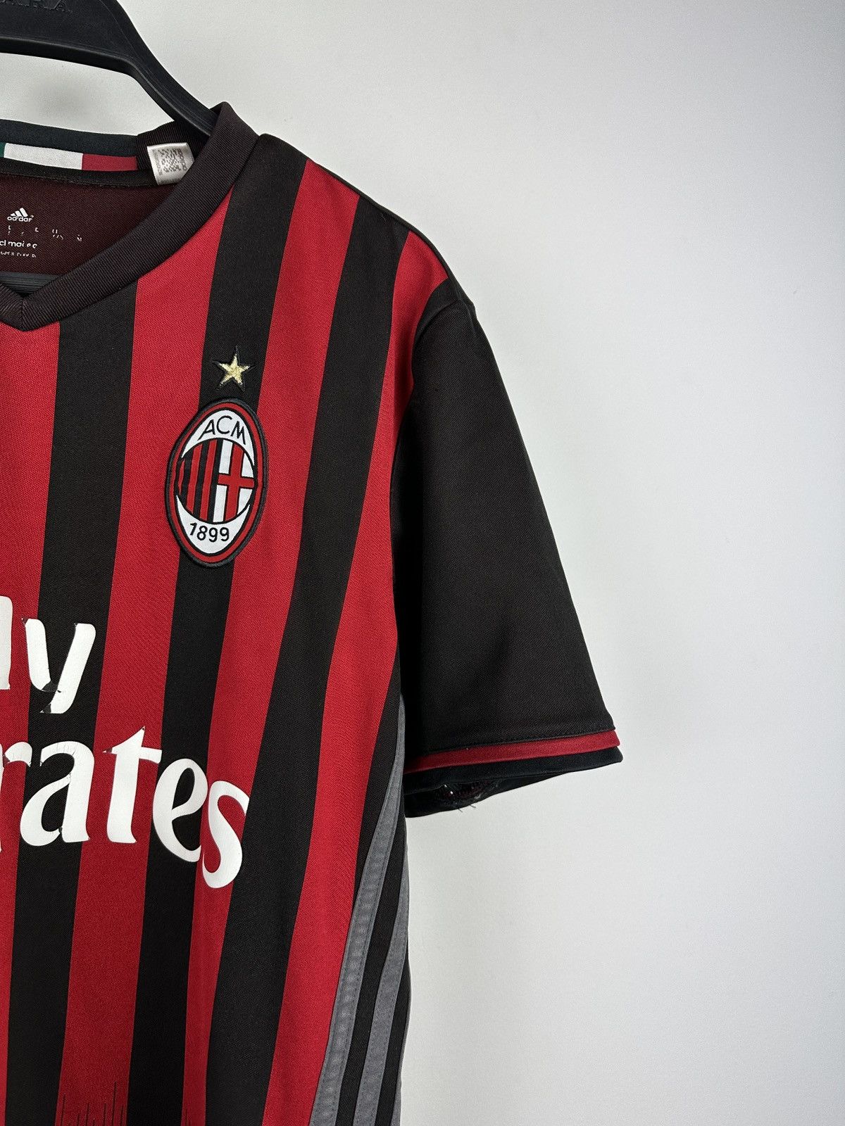 Adidas Adidas AC Milan Football Jersey Size US S / EU 44-46 / 1 - 3 Thumbnail