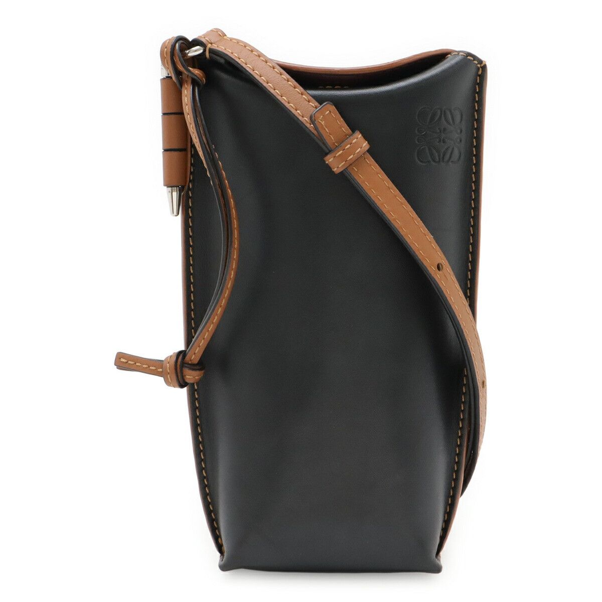 Loewe Loewe Loewe Gate Pocket Soft Calf Shoulder Bag Leather Shoulder Bag DUTY FREE for USA Size ONE SIZE - 1 Thumbnail