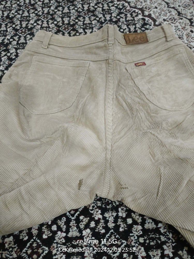 Lee Lee Corduroy Vintage Size US 30 / EU 46 - 10 Thumbnail
