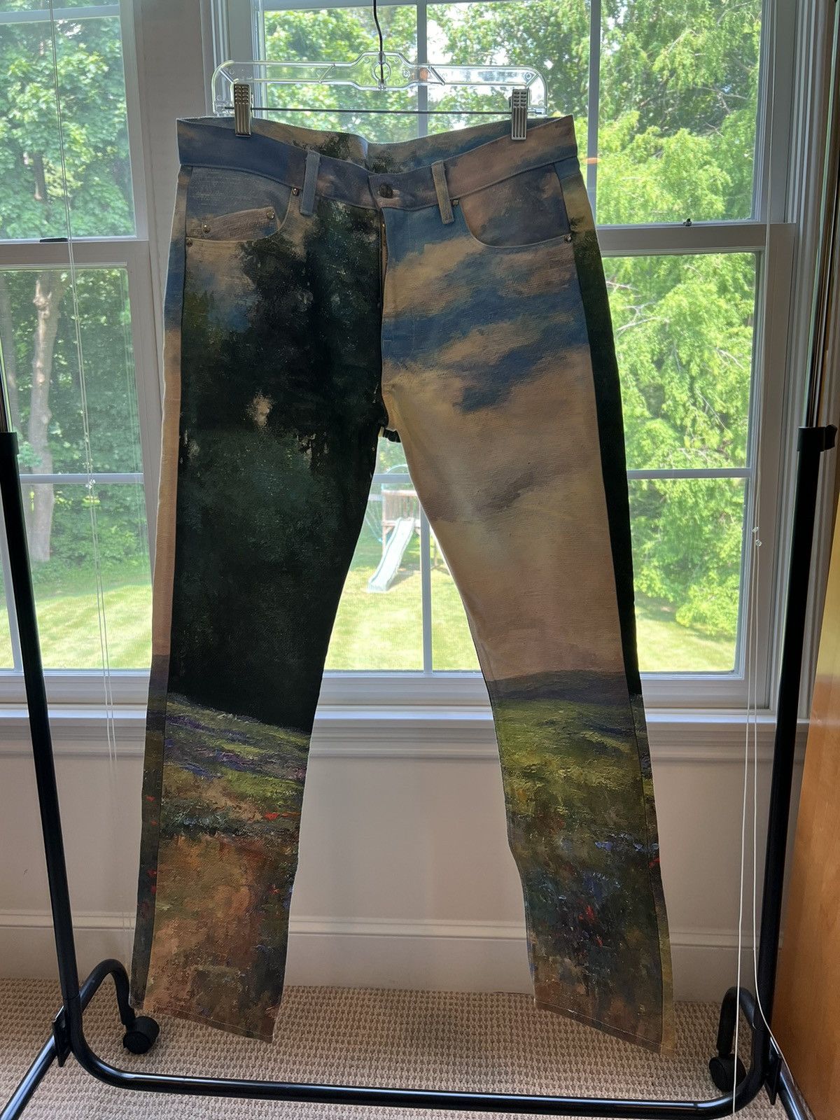 Other madebyphnx flower garden jeans Size US 32 / EU 48 - 1 Thumbnail