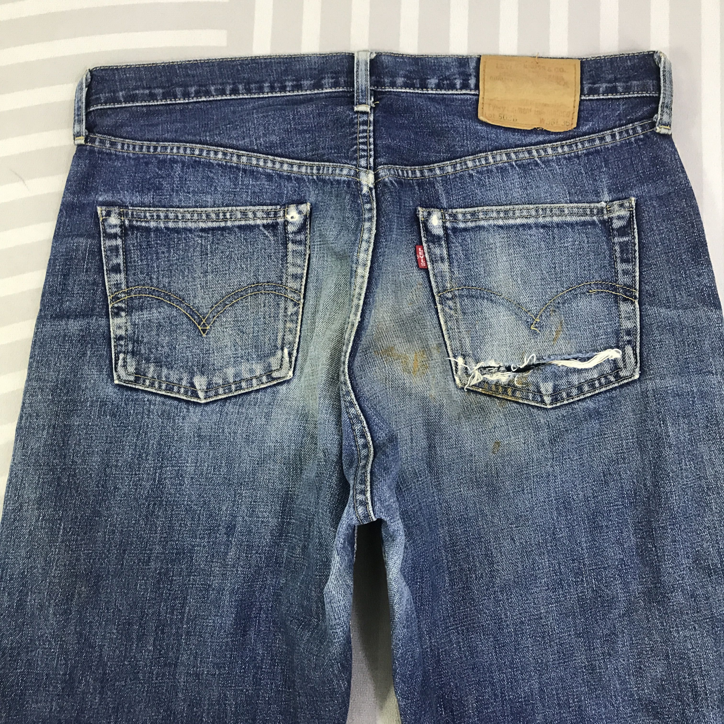 Levi's Vintage Clothing Vintage Levis 501 Japan denim Jeans pants K130B10 Size US 34 / EU 50 - 5 Thumbnail