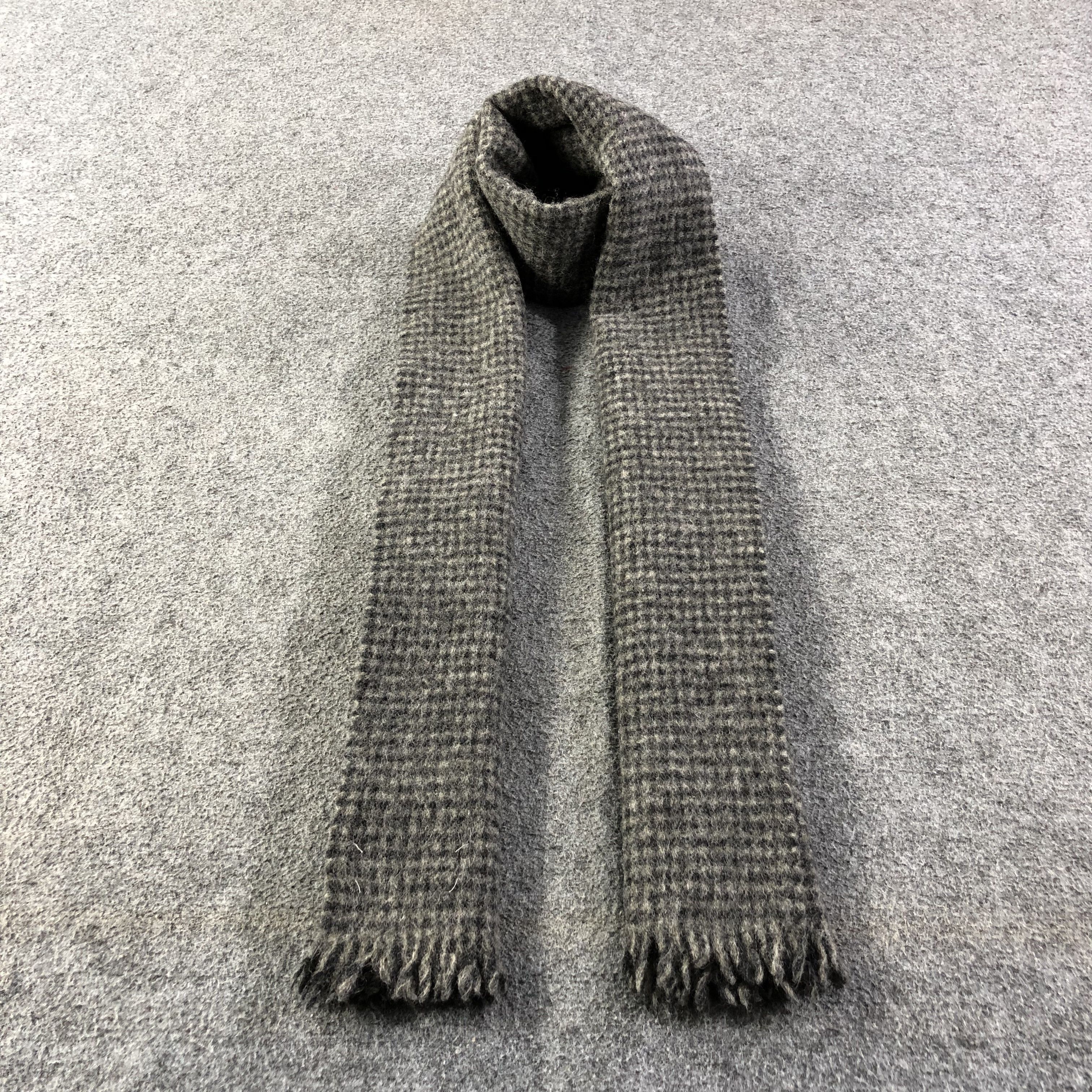 Polo Ralph Lauren Polo Ralph Lauren Gingham Wool Scarf Muffler V1063 Size ONE SIZE - 1 Thumbnail