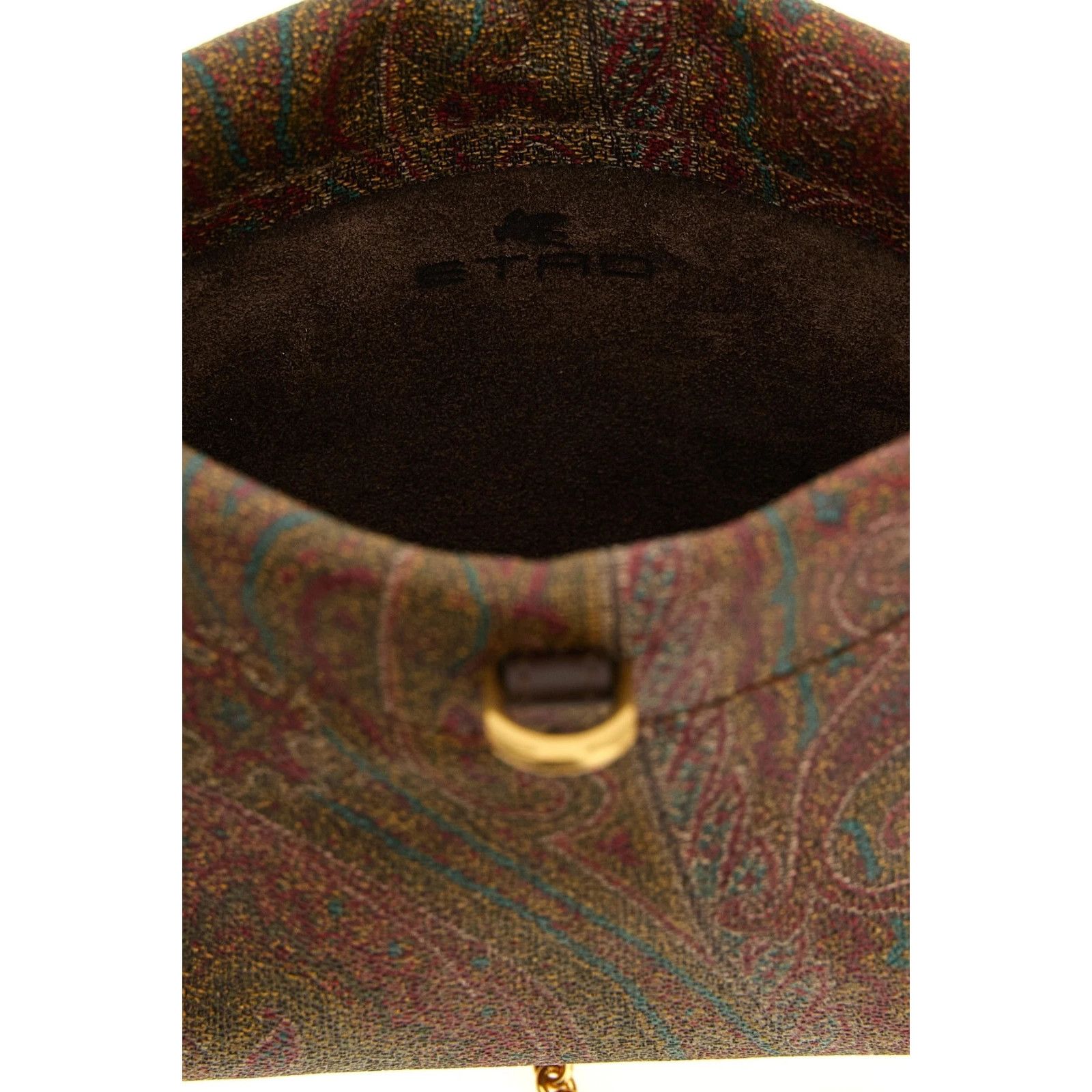 Etro ETRO Arnica Medium Brown Clutch Bag New Size ONE SIZE - 4 Thumbnail