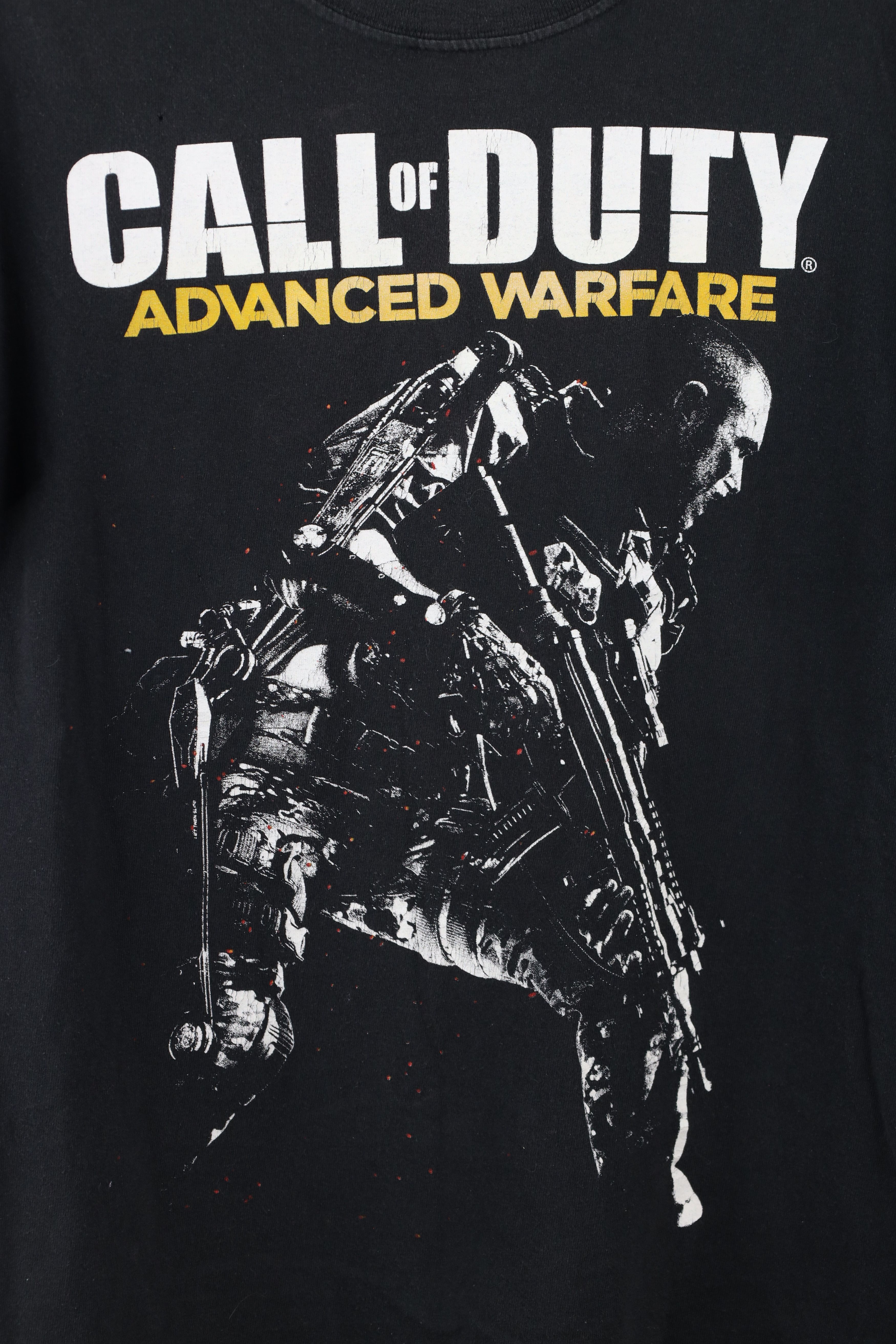 Vintage Vintage Y2K Call of Duty Advanced Warfare Gamer T-Shirt Size US S / EU 44-46 / 1 - 4 Thumbnail