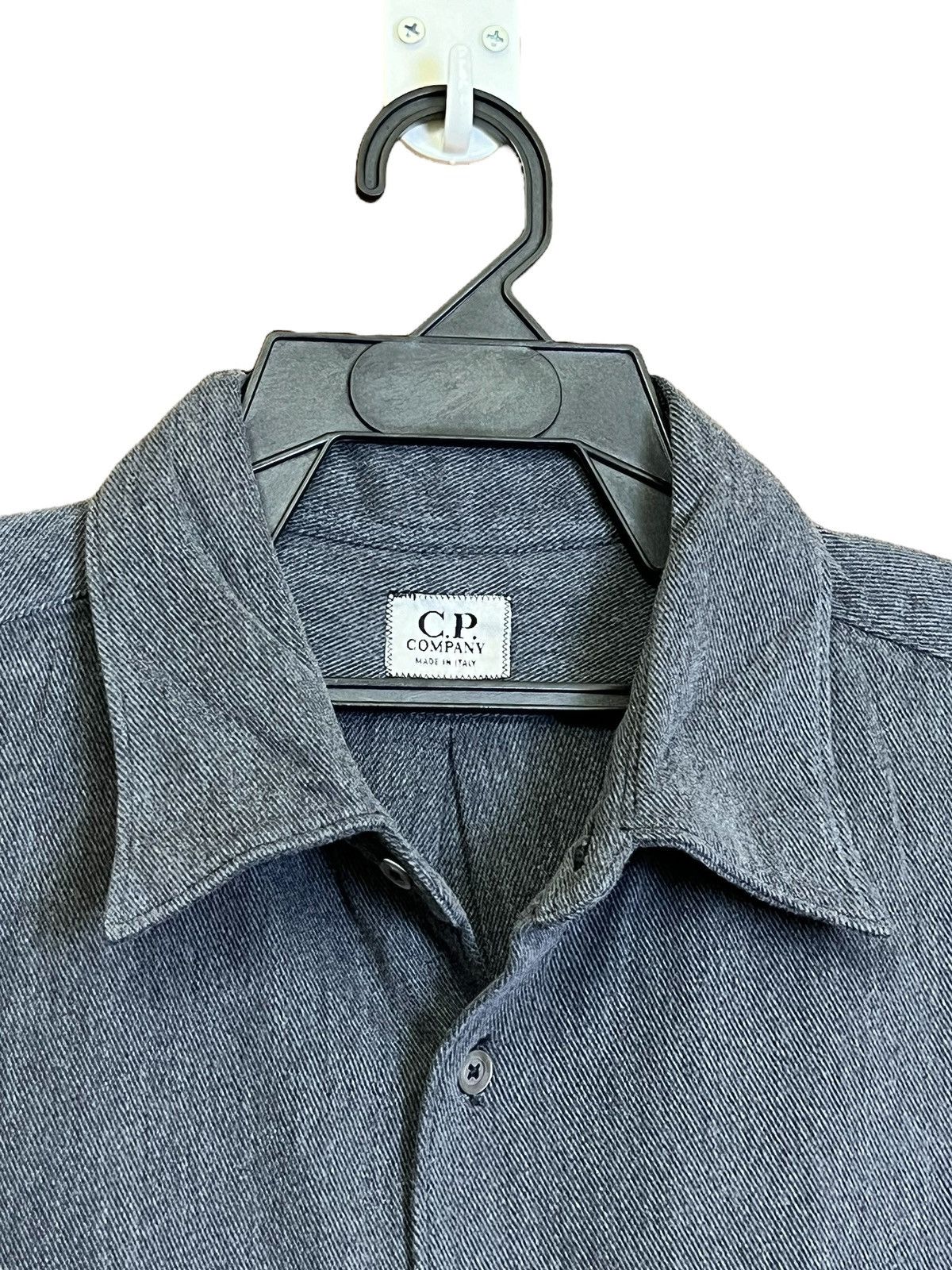 C.P. Company VINTAGE C.P COMPANY FLANNEL BUTTON UPS SHIRT Size US XL / EU 56 / 4 - 4 Thumbnail