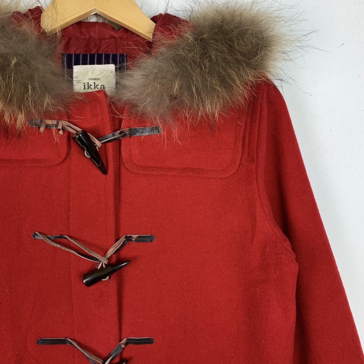 Japanese Brand × Vintage Vintage Hoodie Duffle Coat Size US M / EU 48-50 / 2 - 3 Thumbnail