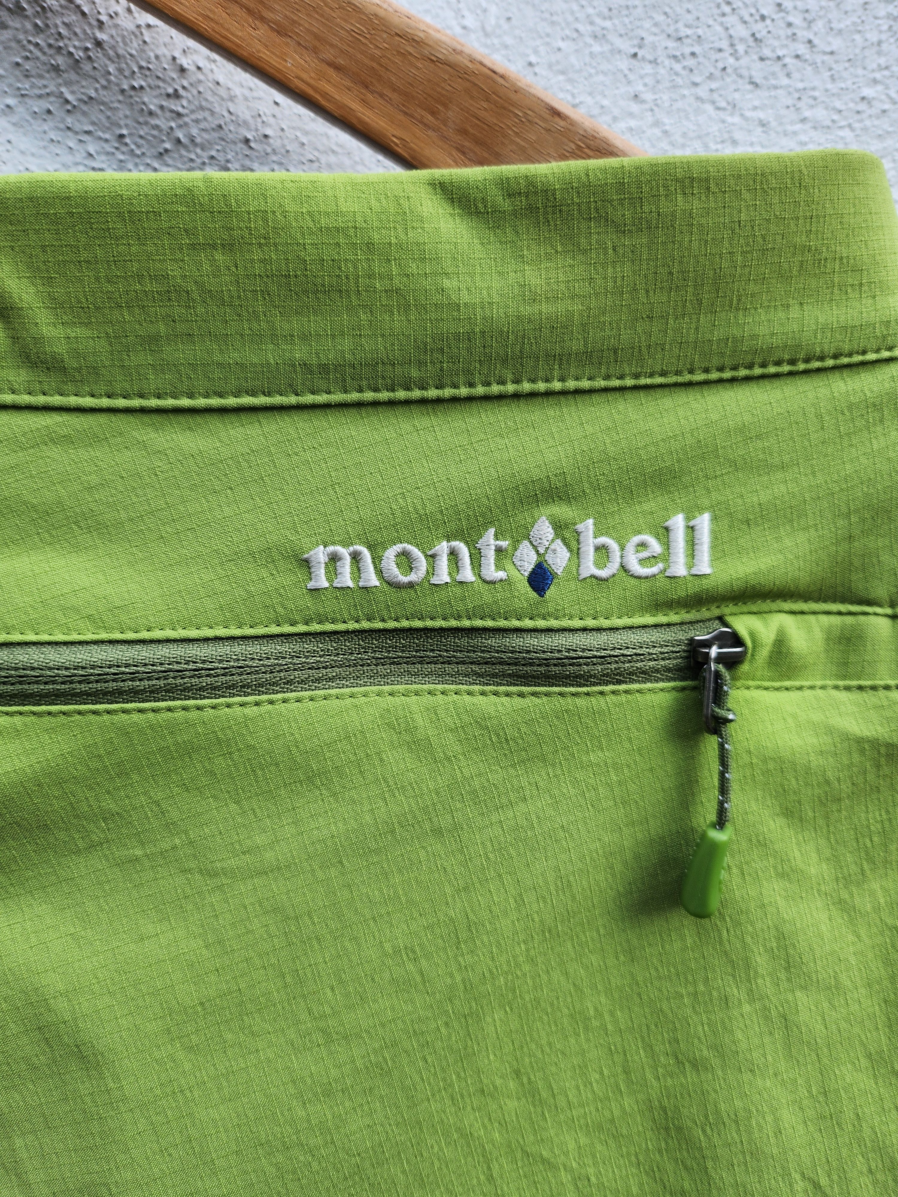 Japanese Brand × Montbell 💥Montbell Neon Green Sports Shorts Size US 34 / EU 50 - 7 Thumbnail