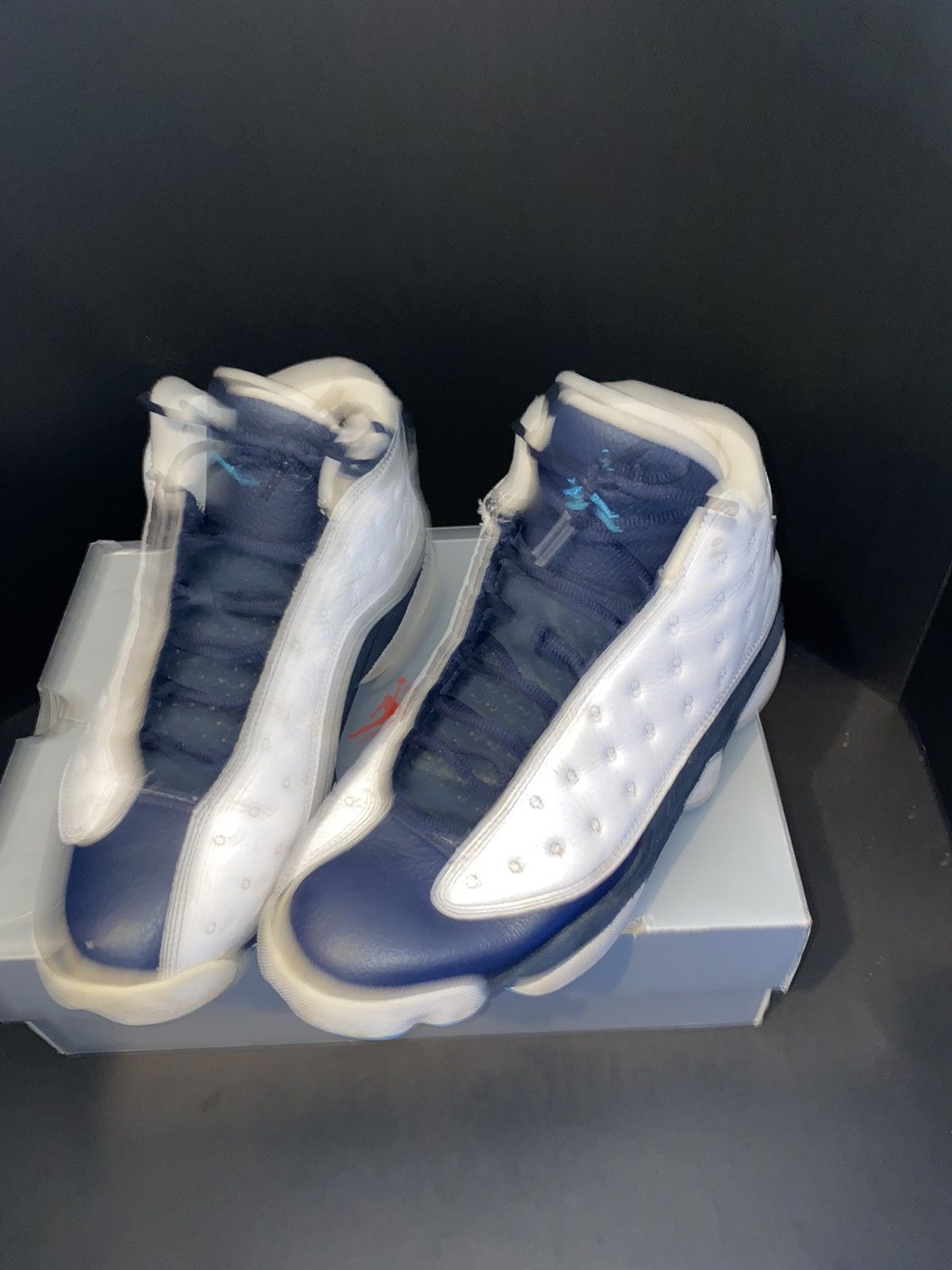 Jordan Brand Air Jordan 13 Retro “Obsidian Navy” UNC Size 10 W Rep Box Size US 10 / EU 43 - 7 Thumbnail