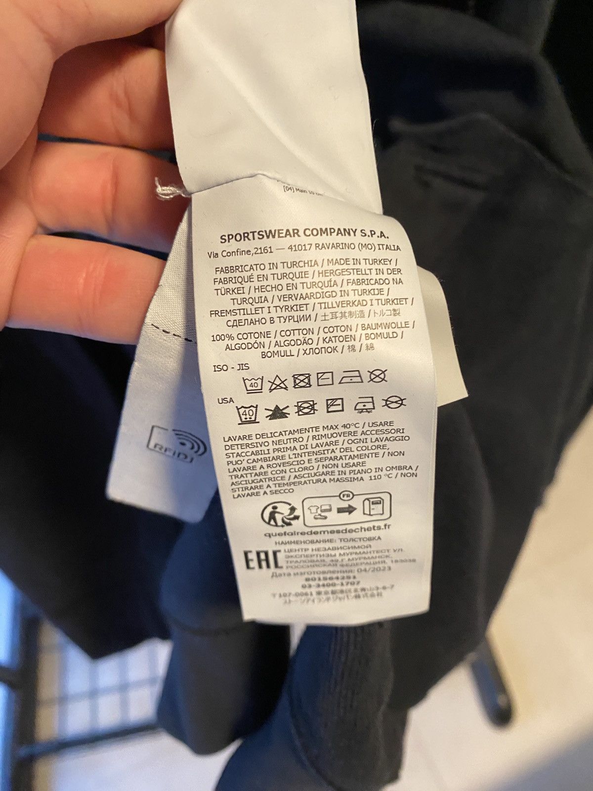Stone Island new stone island sweat jacket hoodie size L Size US L / EU 52-54 / 3 - 10 Thumbnail
