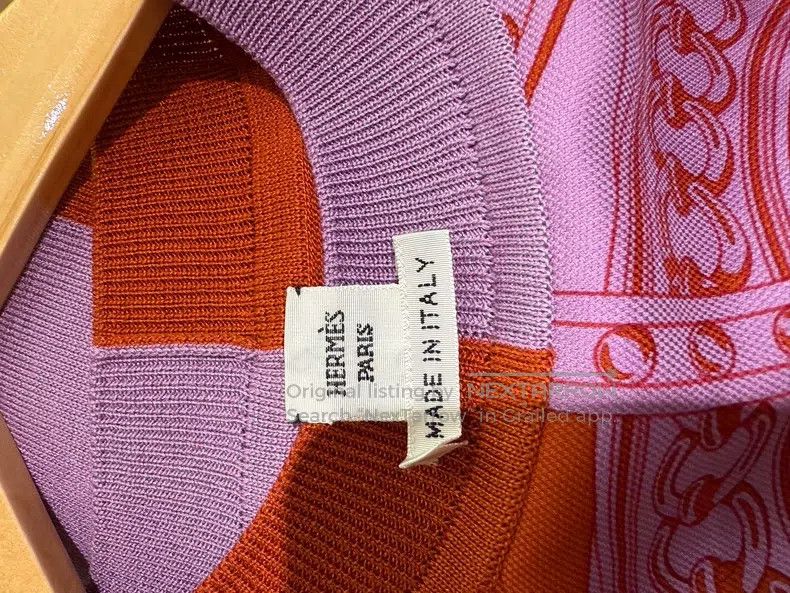 Hermes Hermes Silk Blend Dress Size XXS / US 00 / IT 34 - 4 Thumbnail