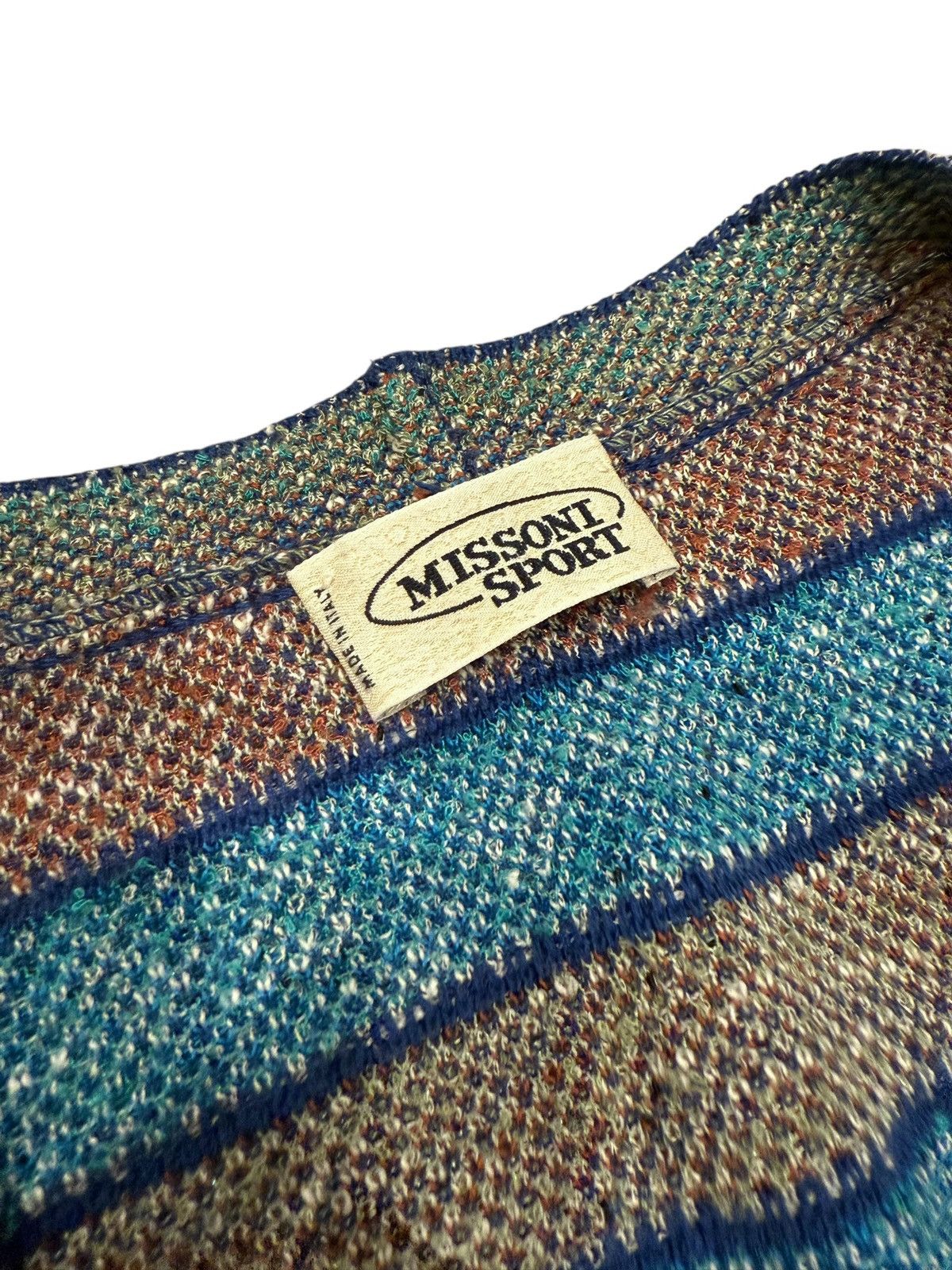 Missoni Missoni sport vintage sweat cardigan Size US L / EU 52-54 / 3 - 5 Thumbnail