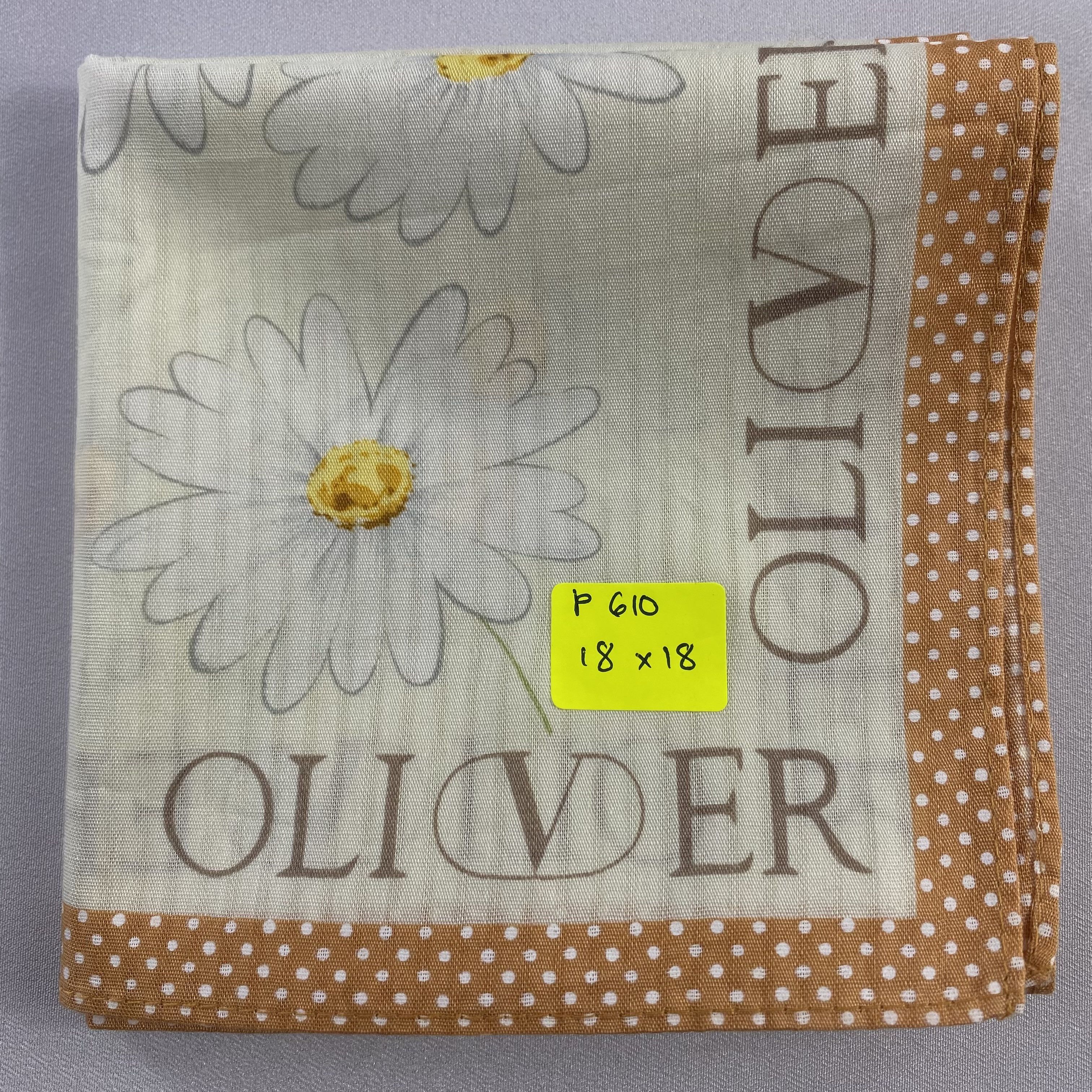 Vintage Oliver Handkerchief / Neckerchief / Bandana-P610 Size ONE SIZE - 6 Thumbnail