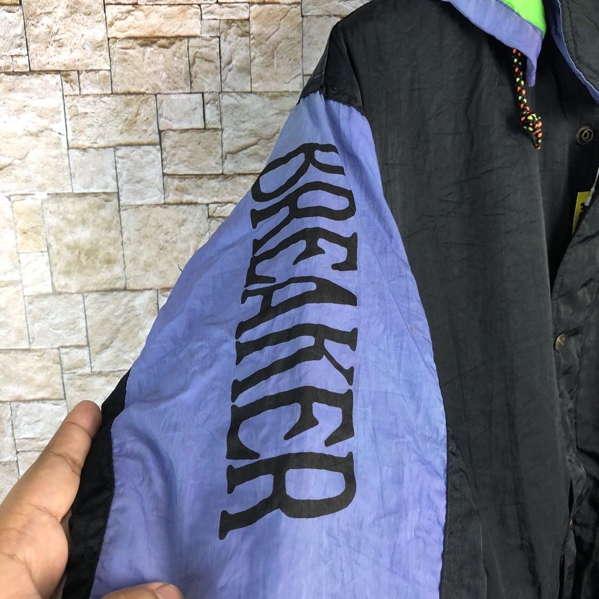 Japanese Brand Machope WindBreaker Purple Hoodie #A559 Size US L / EU 52-54 / 3 - 13 Thumbnail