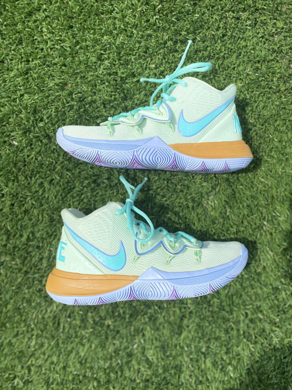 spongebob x nike kyrie 5 squidward mens