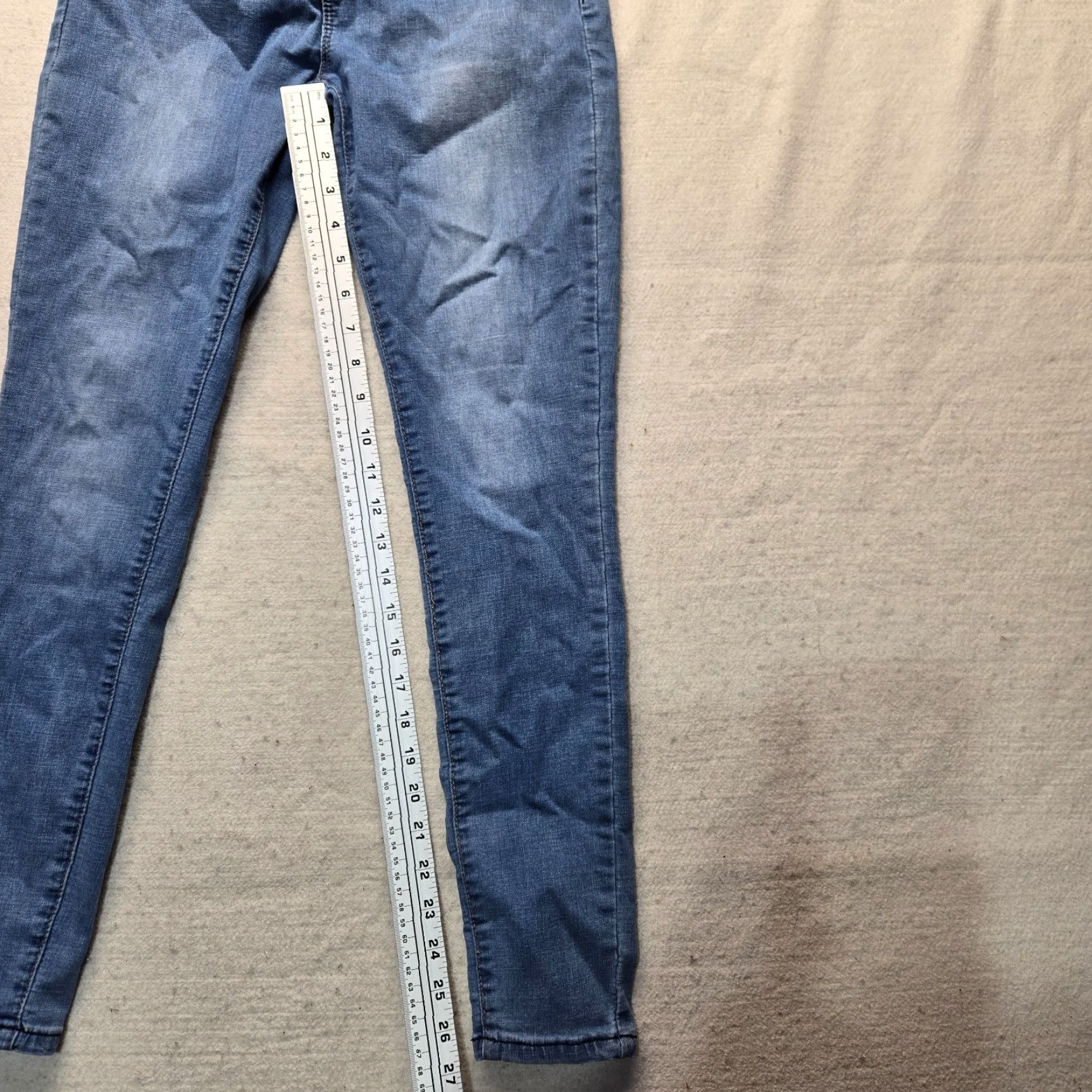 Vintage YMI Pants Women's 9 Black Knit Chino Regular Flat Front Stretch Pockets Zipper Button 80s 90s Vintage: No Size 30" / US 8 / IT 44 - 6 Thumbnail