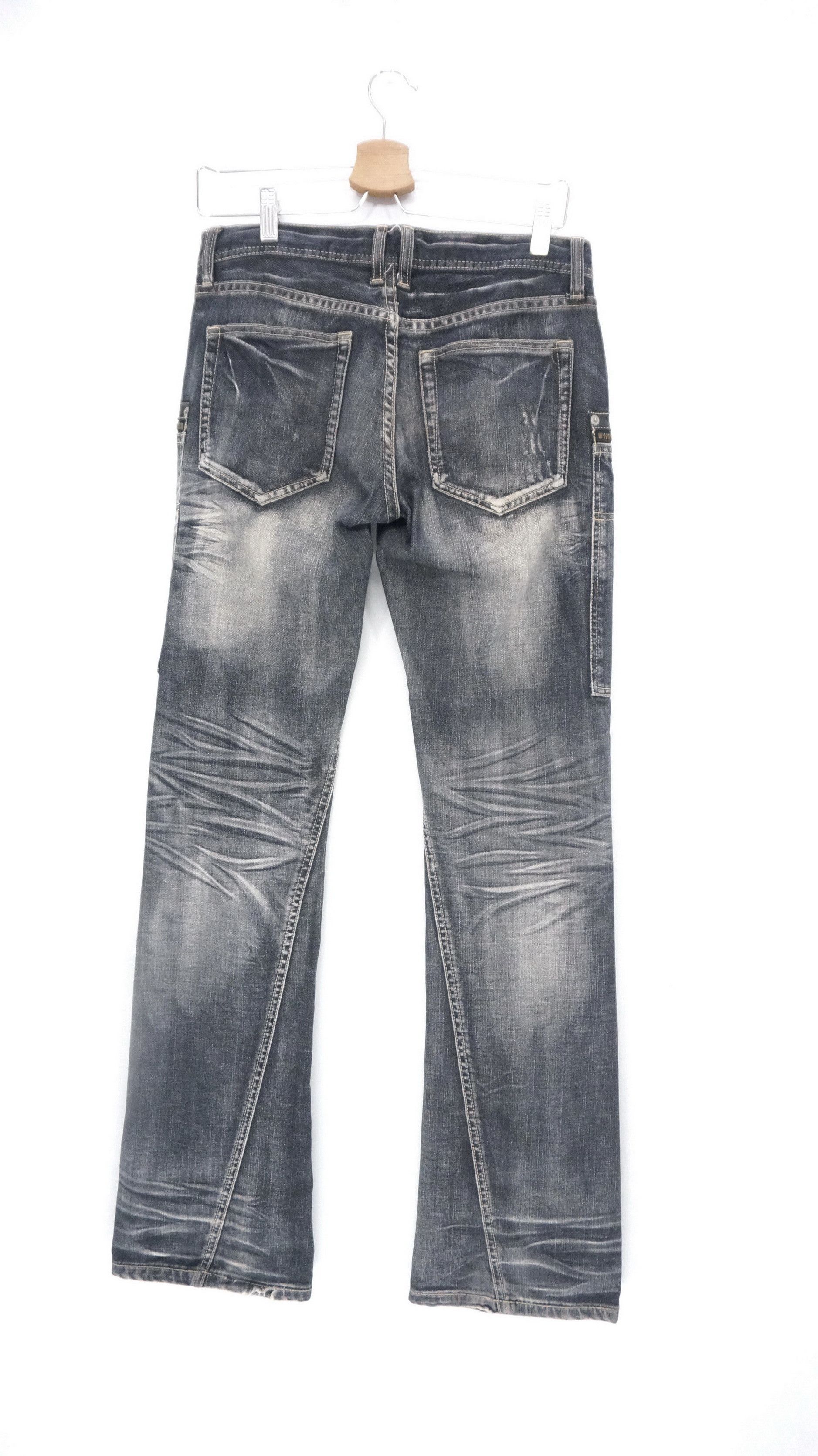 Japanese Brand Michel Klein Homme Paris Black Vintage Jeans Size US 30 / EU 46 - 3 Thumbnail