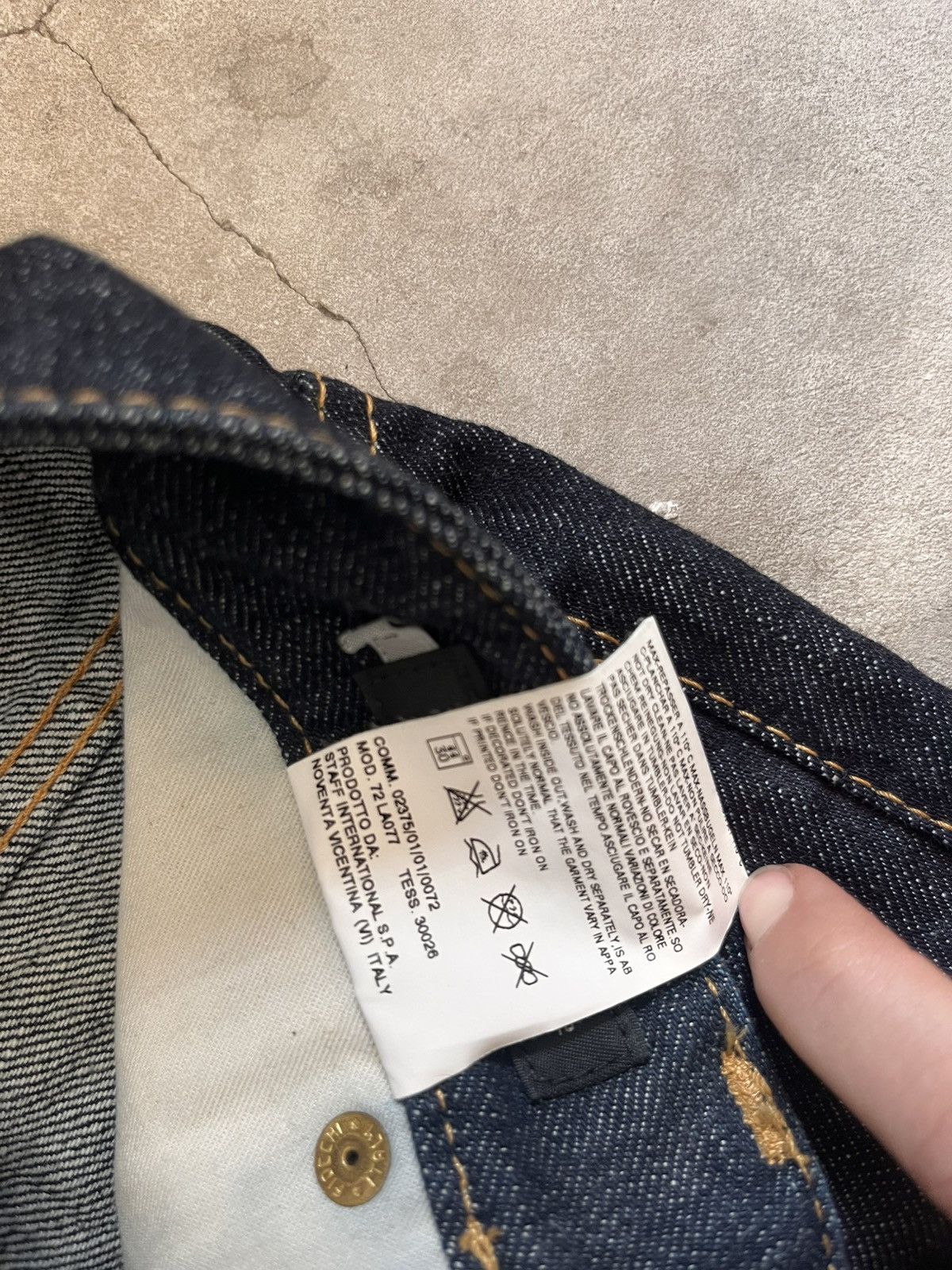 Dsquared2 × Vintage Archive runway Dsquared2 Cimosa jeans Size 26" / US 2 / IT 38 - 6 Thumbnail